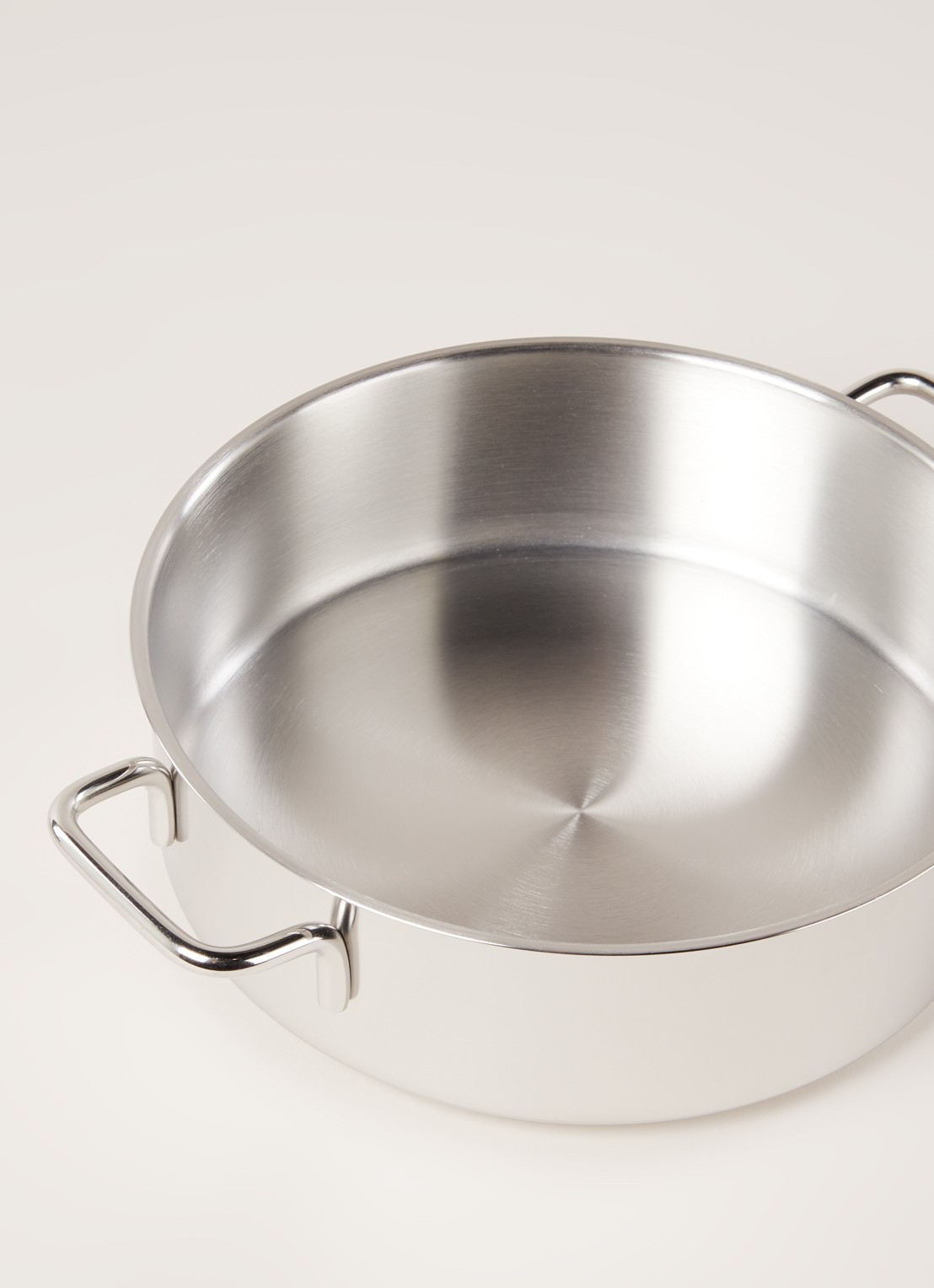 Demeyere Apollo 7 hapjespan 24 cm - detail zilver