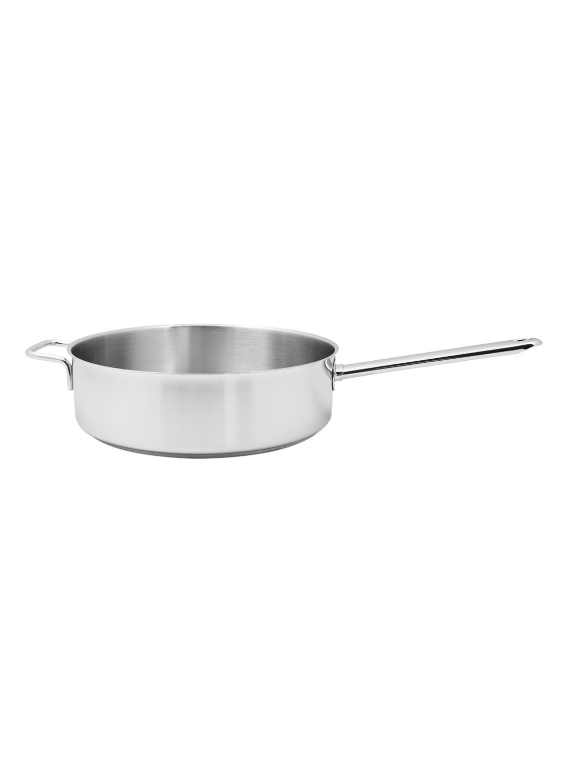 Demeyere Apollo 7 sauteerpan Ø28 cm - detail zilver