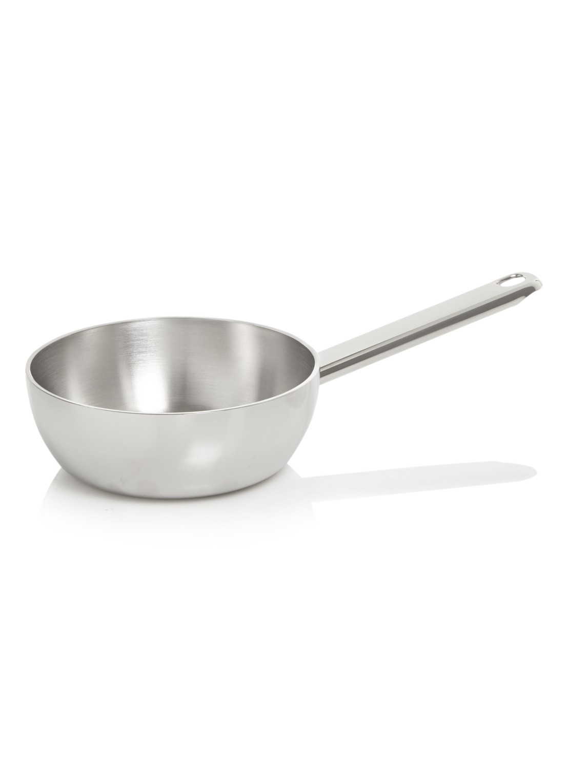 Demeyere Apollo 7 sauteuse Ø16 cm - voorkant 2 zilver