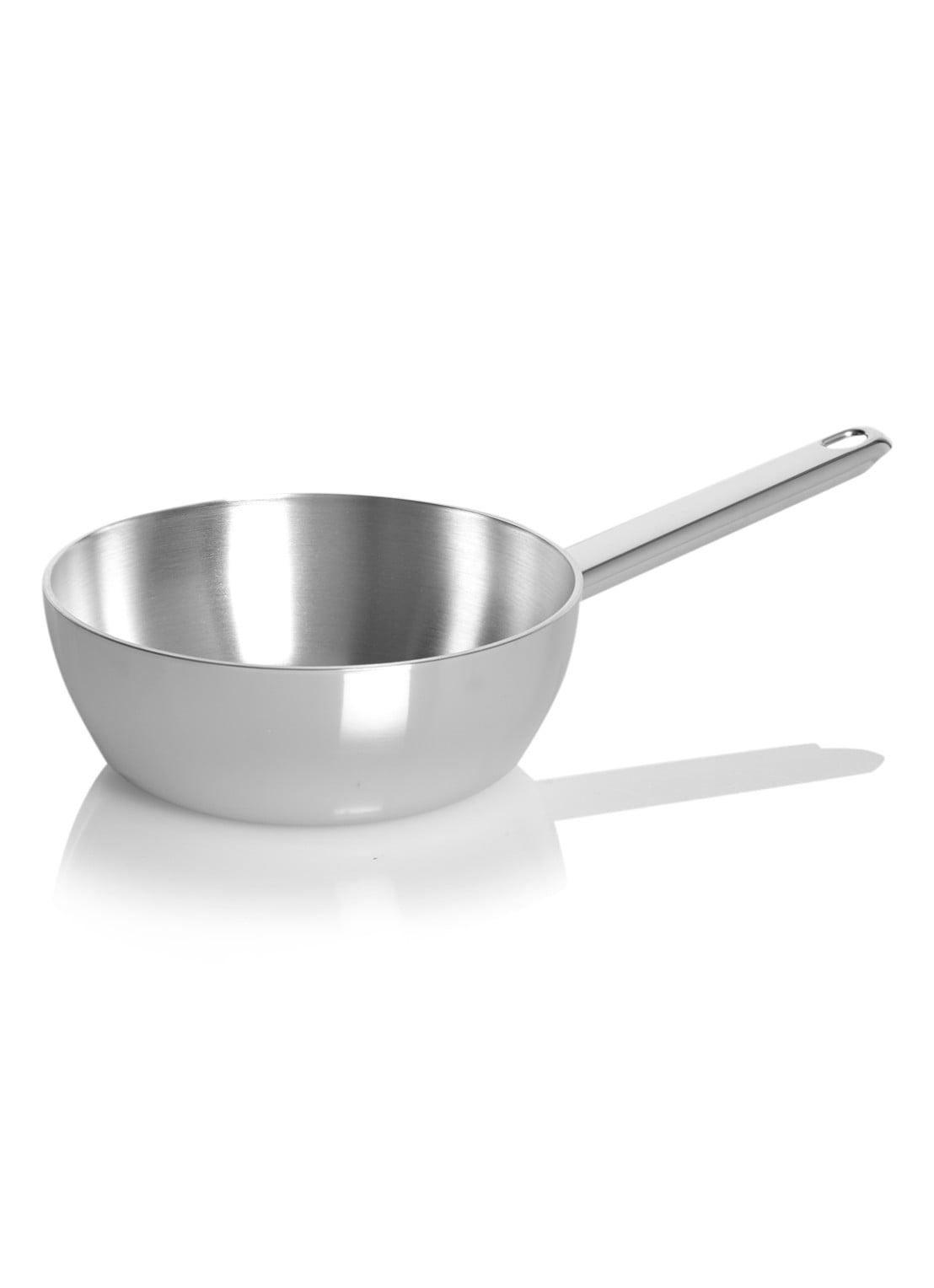 Demeyere Apollo 7 sauteuse Ø18 cm - voorkant zilver