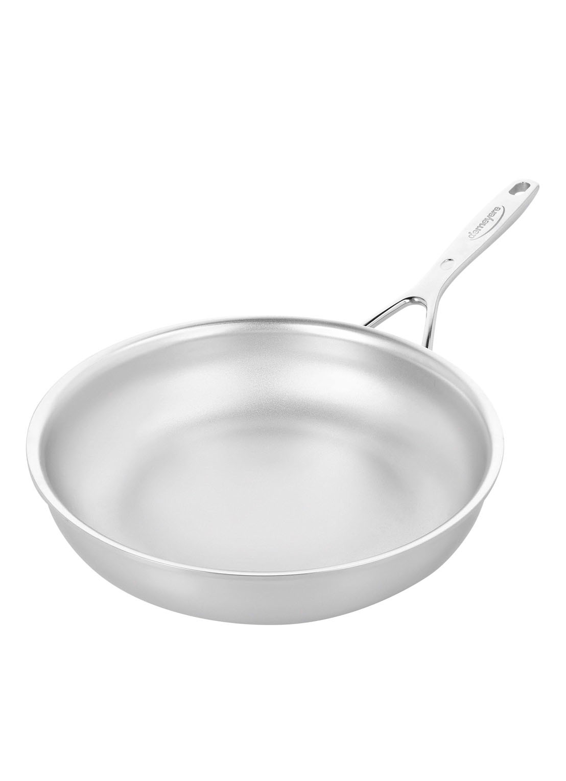 Demeyere Demeyere Silverline 7 NanoTouch Koekenpan 24 cm - voorkant zilver