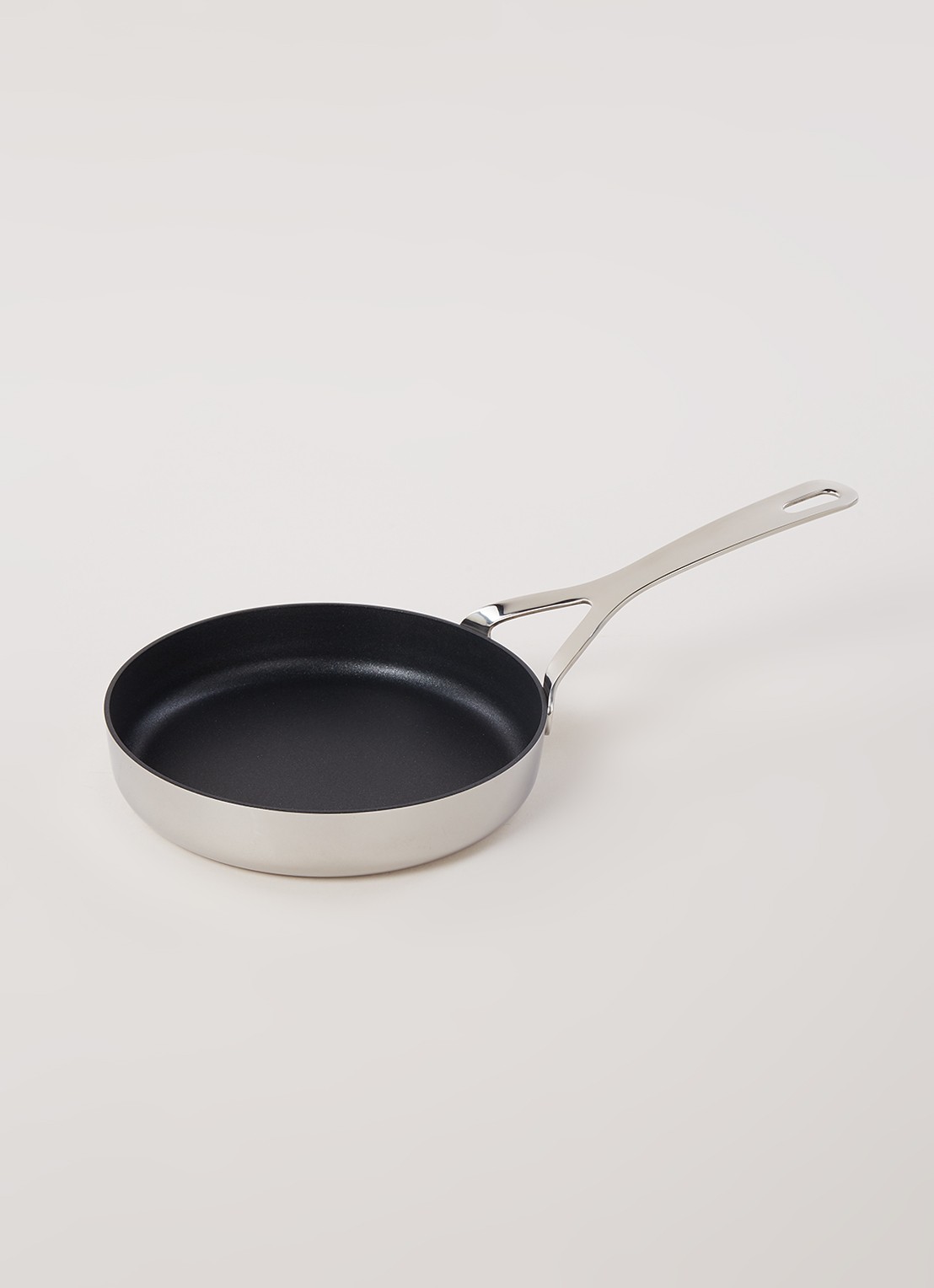Demeyere Duraslide mini-koekenpan Ø16 cm - voorkant 2 zilver