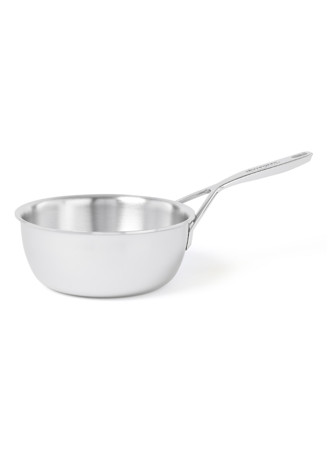 Demeyere Intense 5 conische sauteuse Ø18 cm - voorkant 2 zilver
