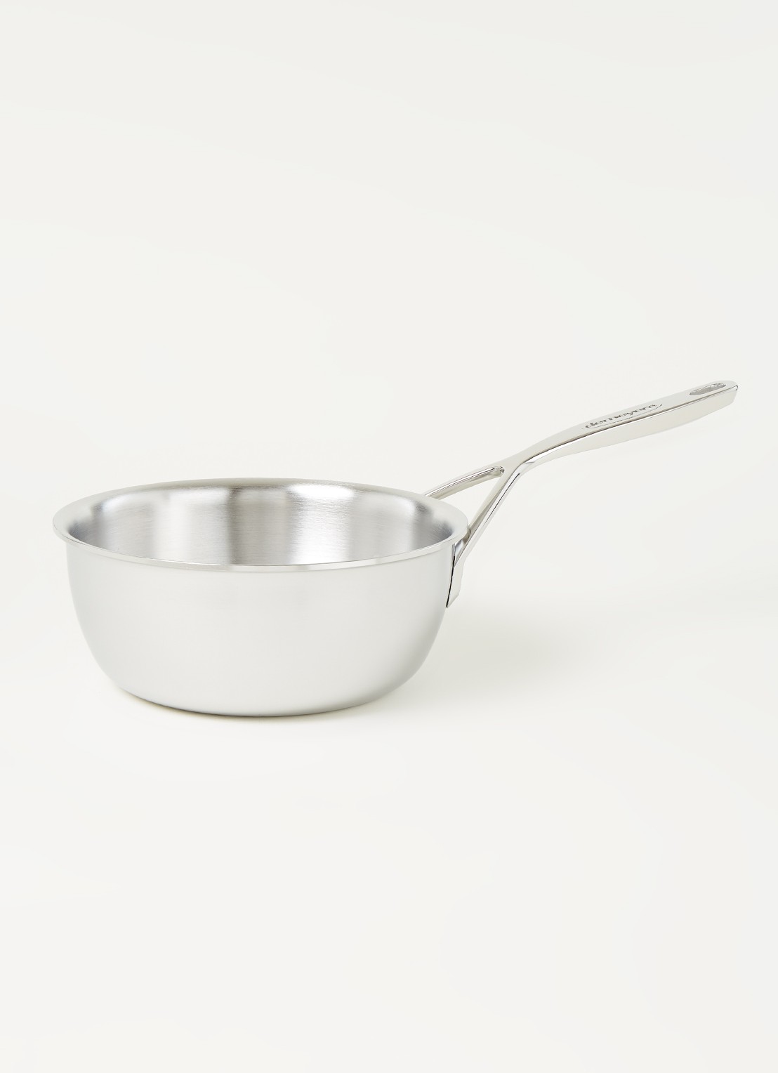 Demeyere Intense 5 conische sauteuse Ø18 cm - voorkant 3 zilver