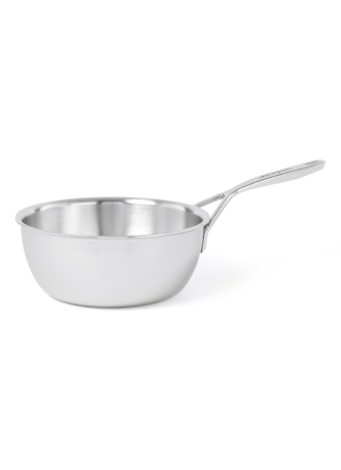 Demeyere Intense 5 conische sauteuse Ø20 cm - voorkant 2 zilver
