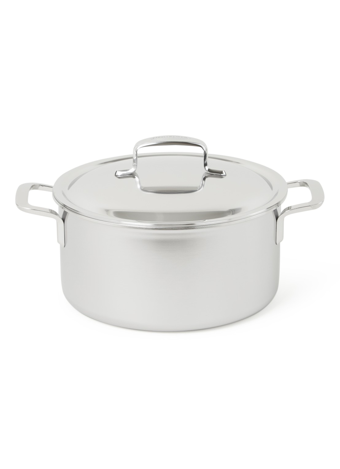 Demeyere Intense 5 kookpan Ø24 cm - voorkant zilver