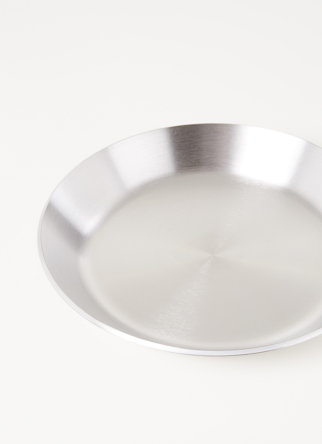 Demeyere John Pawson 7 koekenpan 28 cm - detail zilver