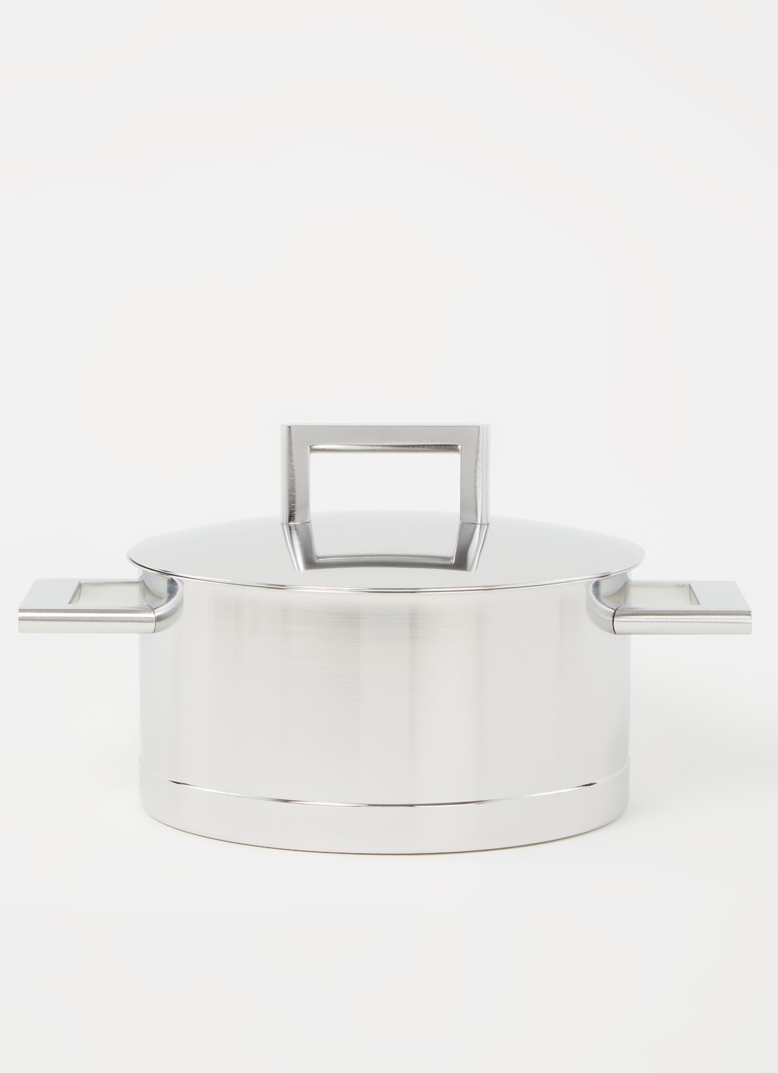 Demeyere John Pawson 7 kookpan 18 cm  - voorkant 3 zilver