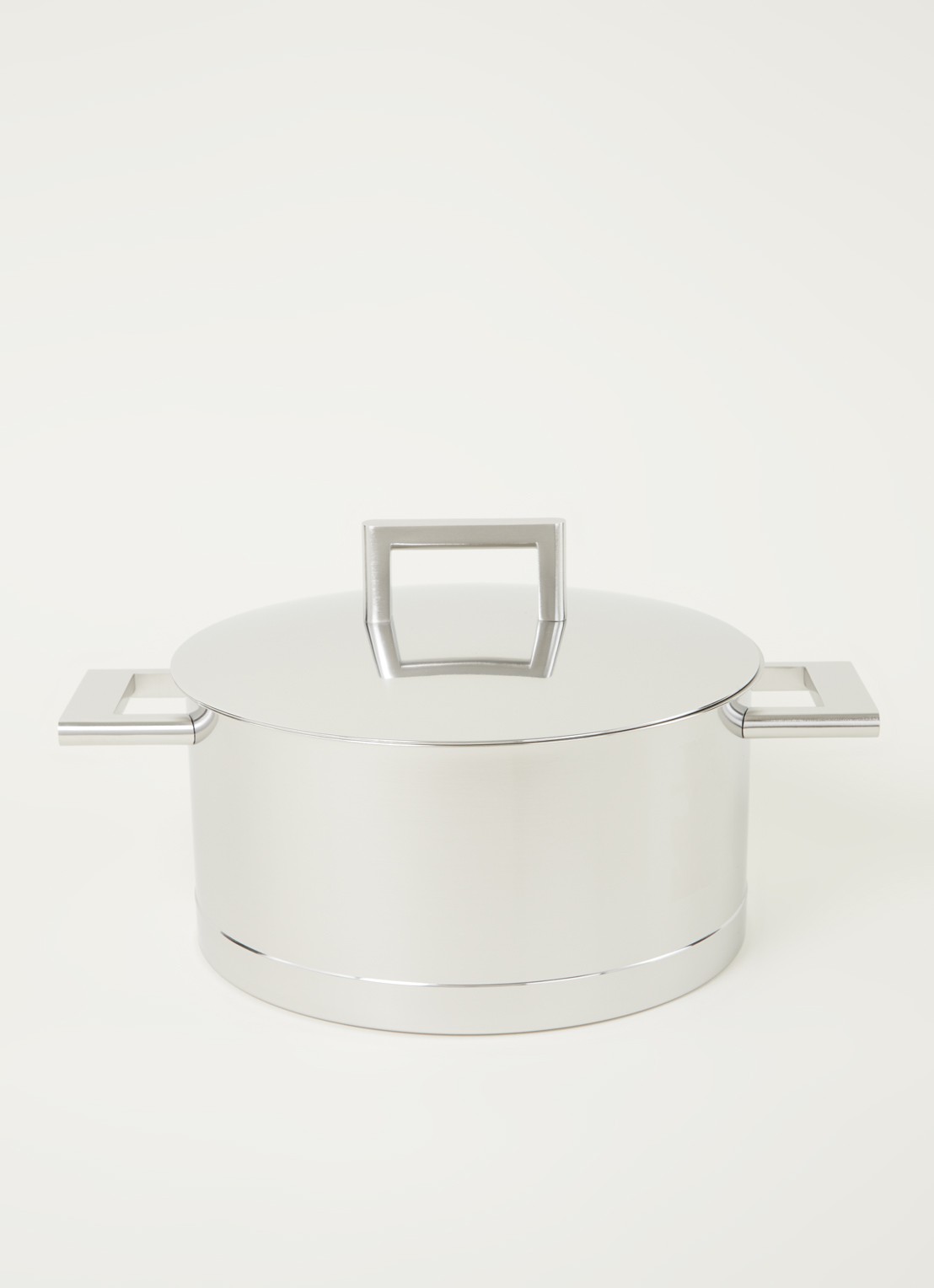Demeyere John Pawson 7 kookpan Ø22 cm - voorkant 2 zilver