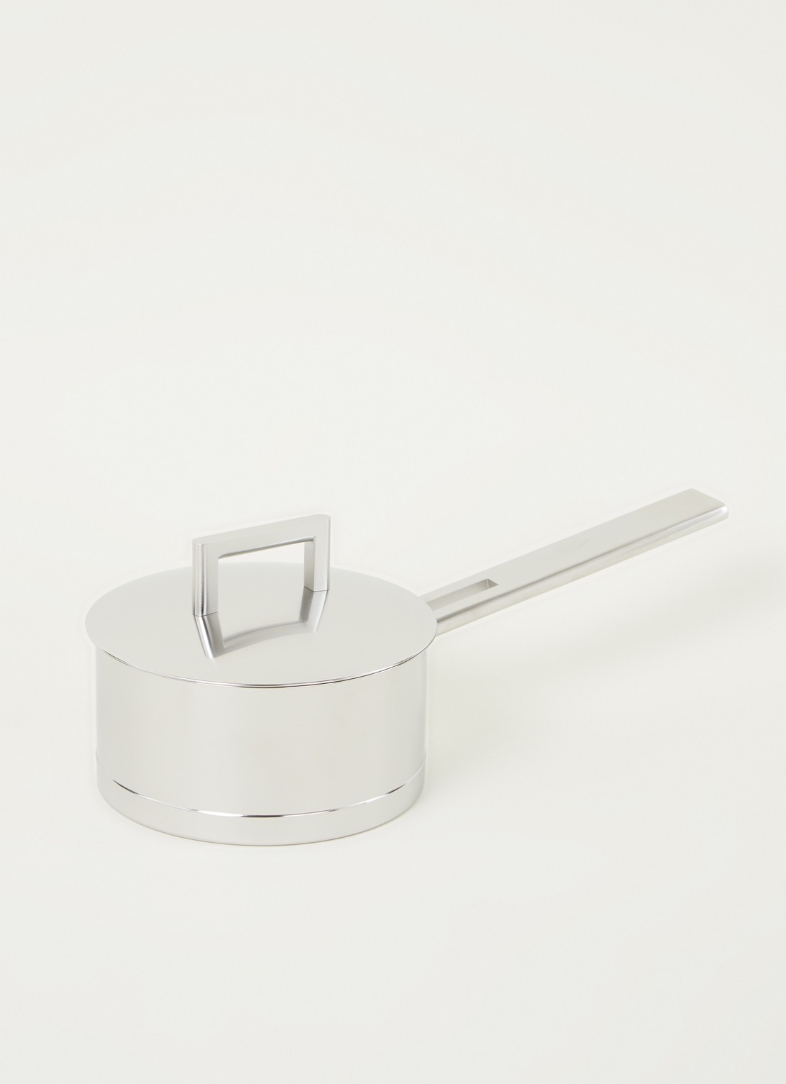 Demeyere John Pawson 7 steelpan 16 cm - voorkant 3 zilver
