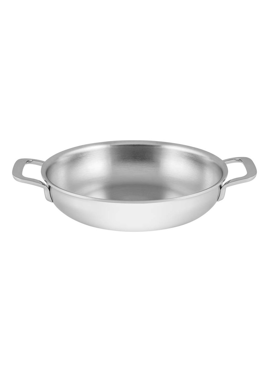 Demeyere Multifunction koekenpan 24 cm - detail zilver