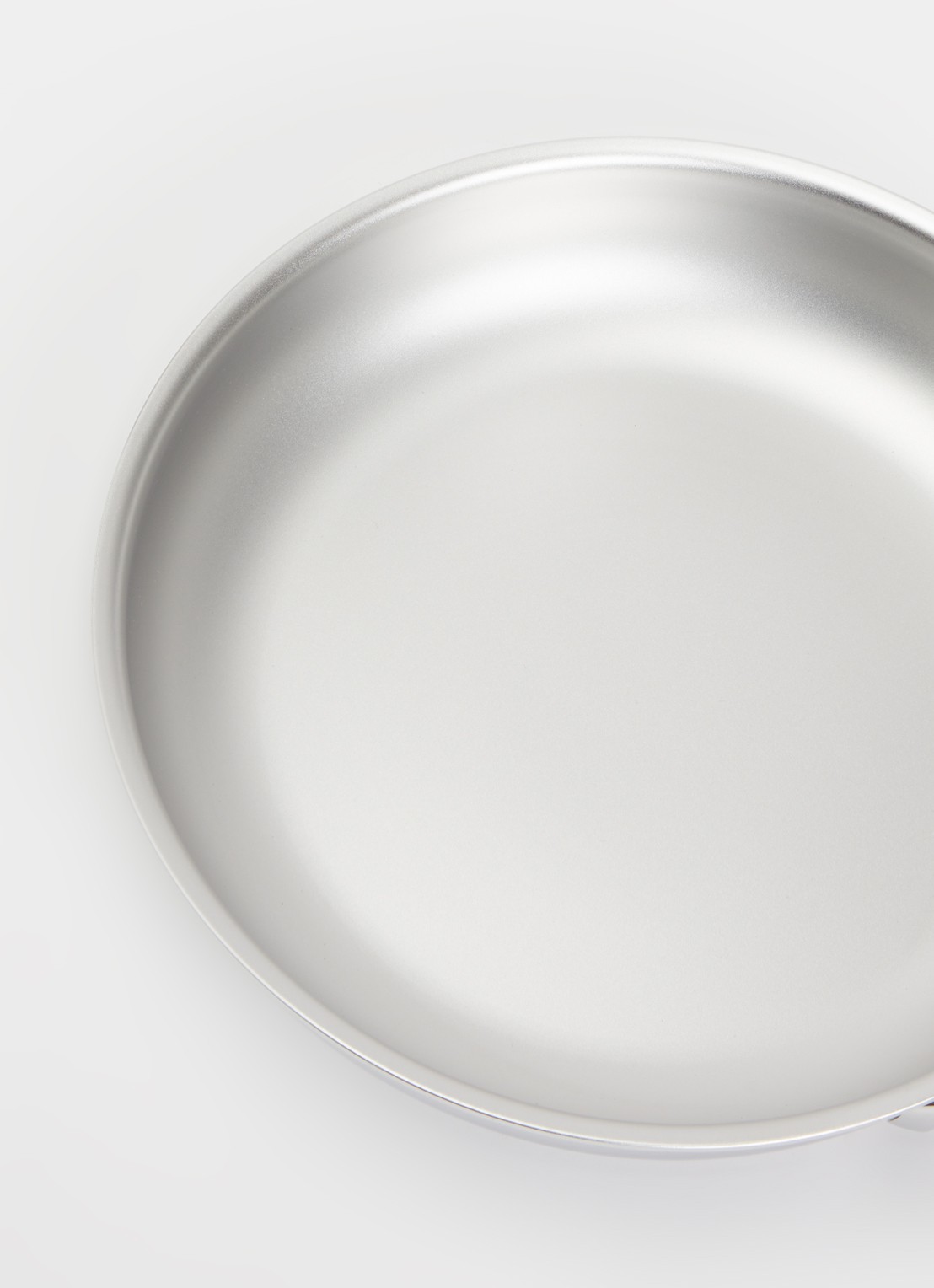 Demeyere NanoTouch koekenpan  - voorkant 2 zilver