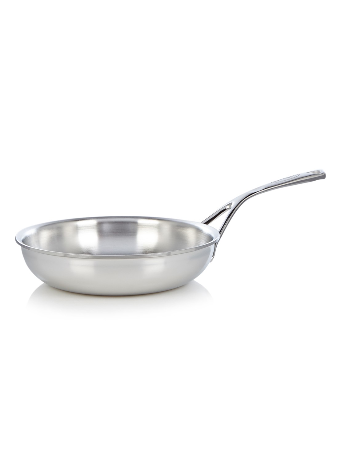 Demeyere Proline koekenpan 20 cm - voorkant 2 zilver