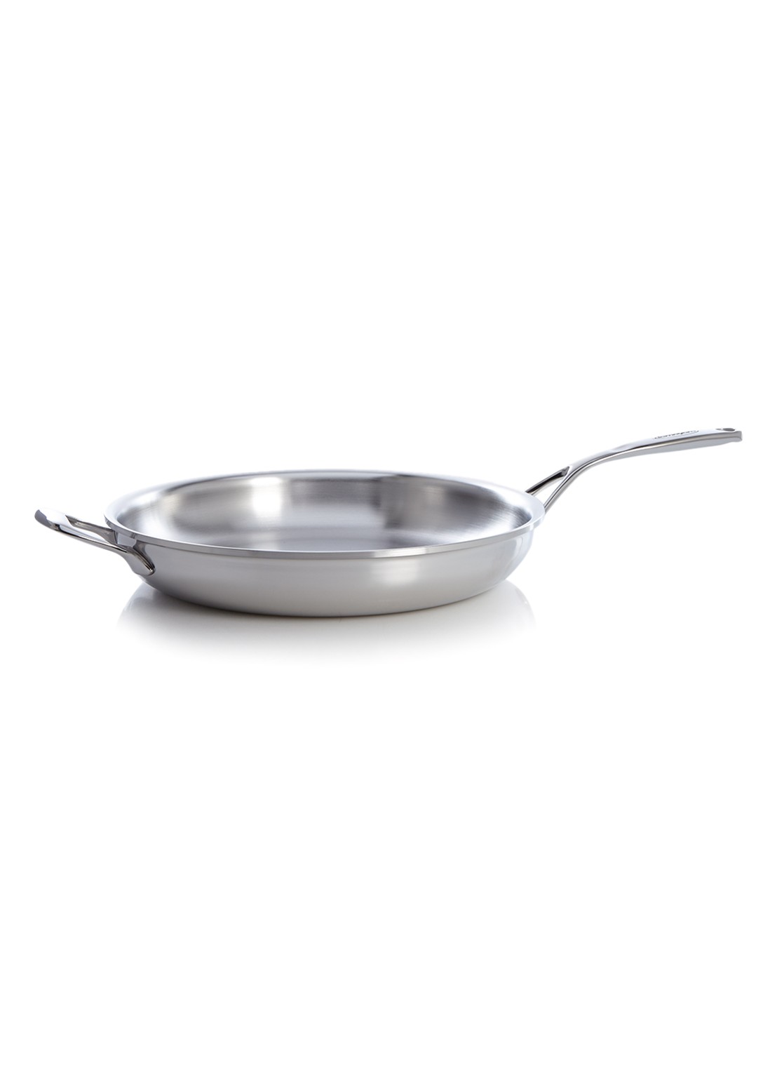 Demeyere Proline koekenpan 32 cm - voorkant 2 zilver