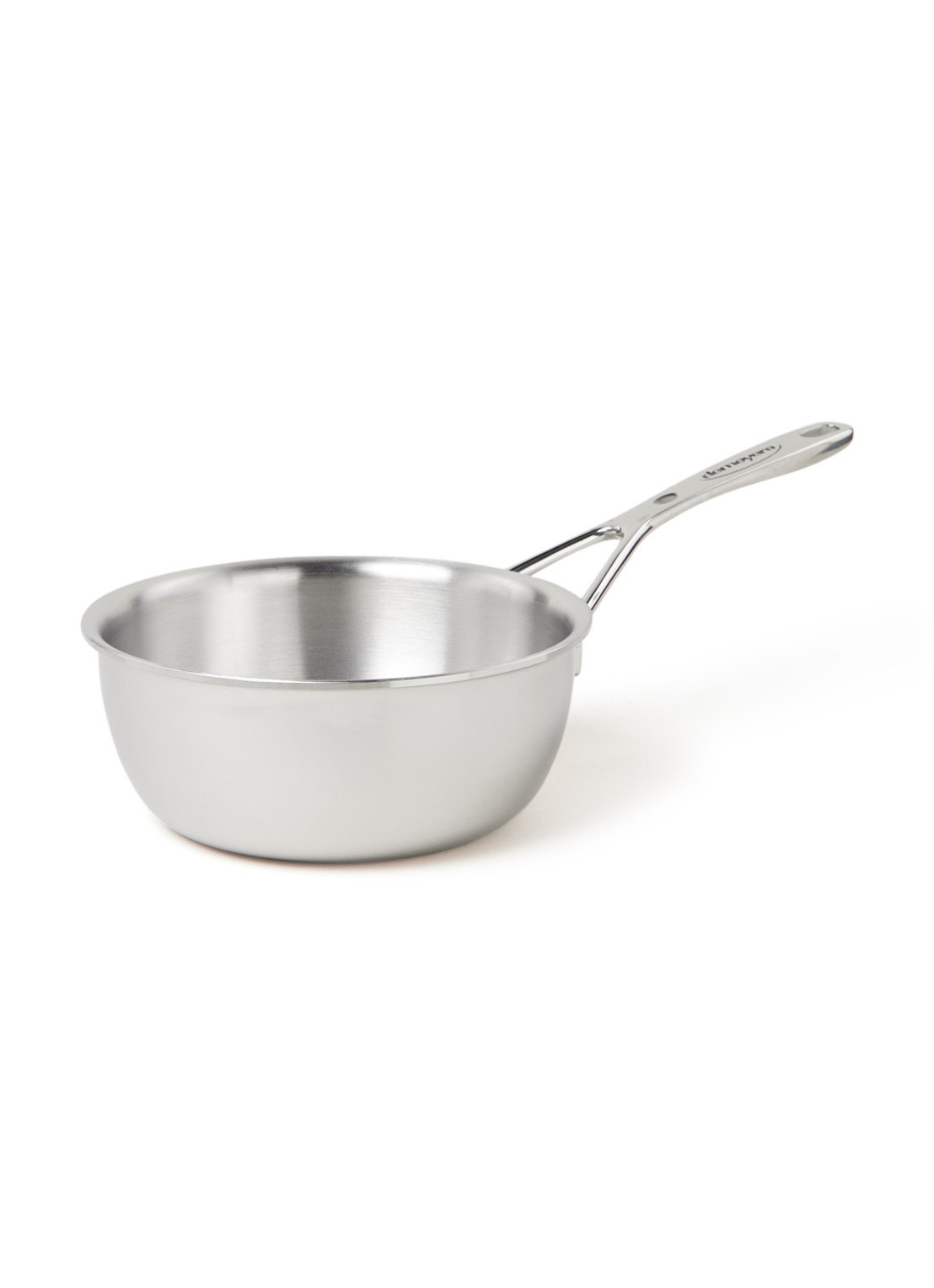 Demeyere Silver 7 conische sauteuse Ø18 cm - voorkant zilver