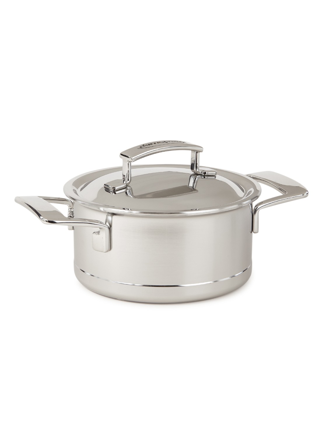 Demeyere Silver kookpan Ø16 cm - voorkant 2 roestvrijstaal