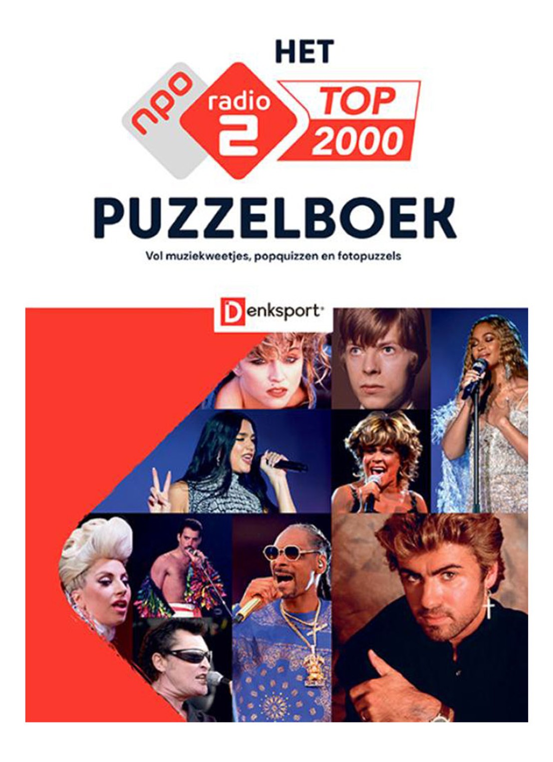 Denksport Top2000 Quiz Puzzelboek - voorkant undefined