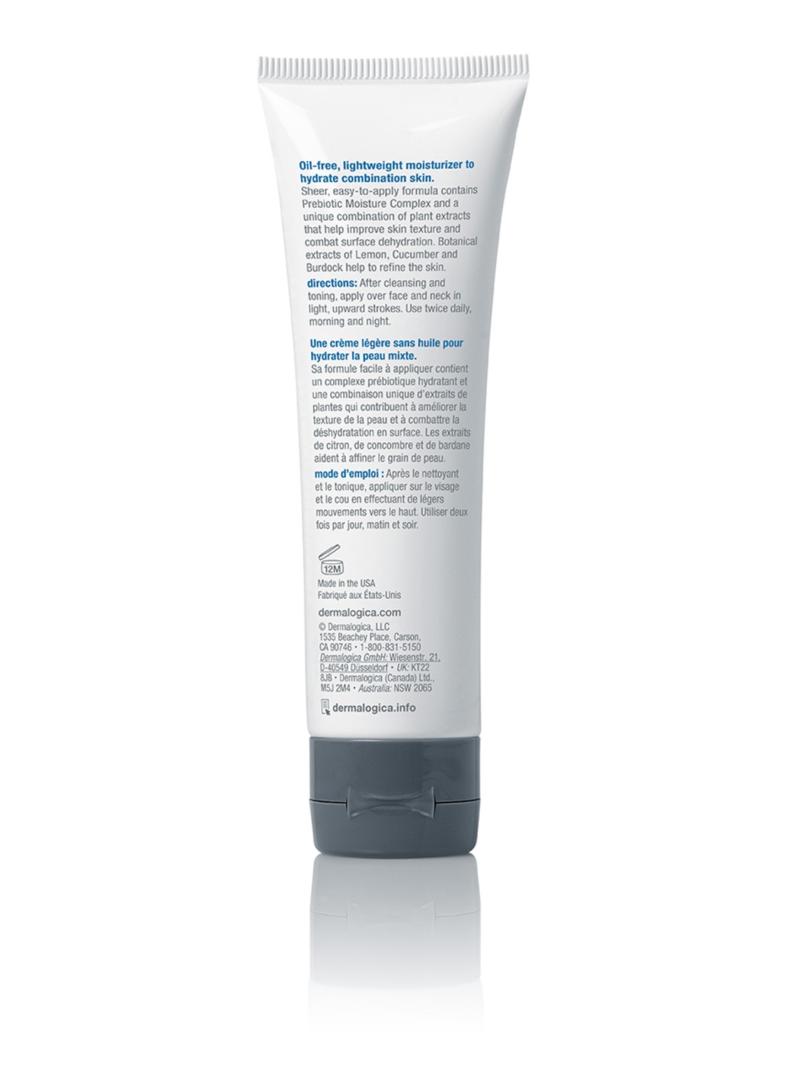 Dermalogica Active Moist - verzorgende dag- en nachtcrème - achterkant 4 undefined