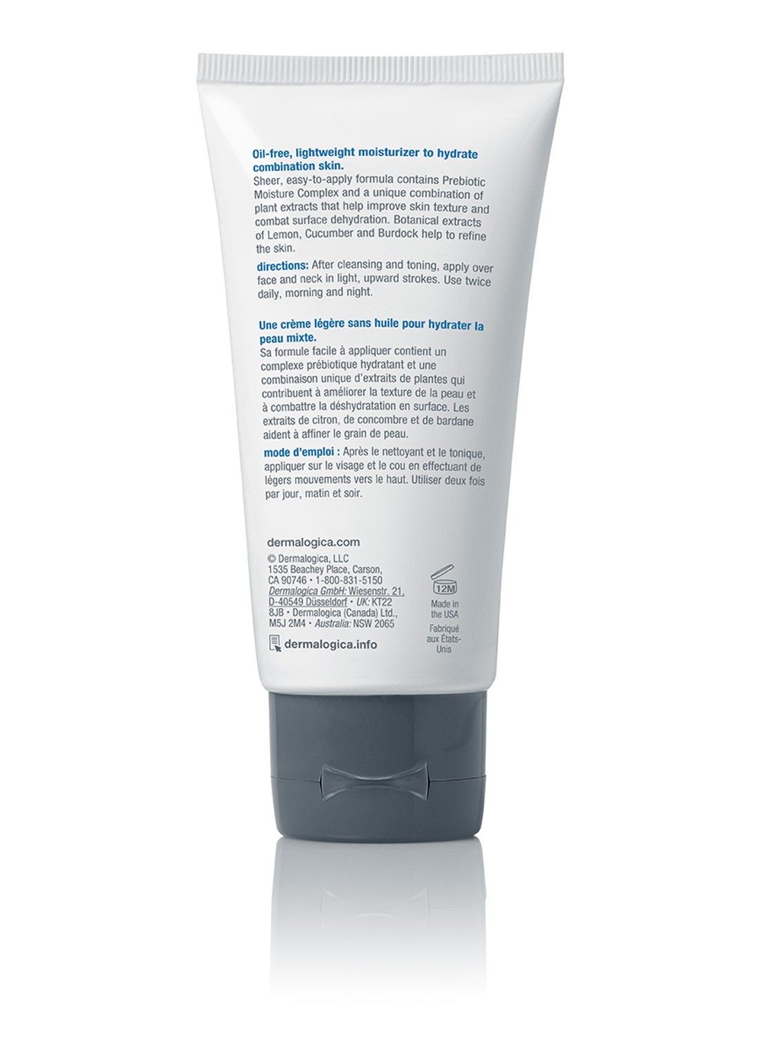 Dermalogica Active Moist - verzorgende dag- en nachtcrème - achterkant 5 undefined