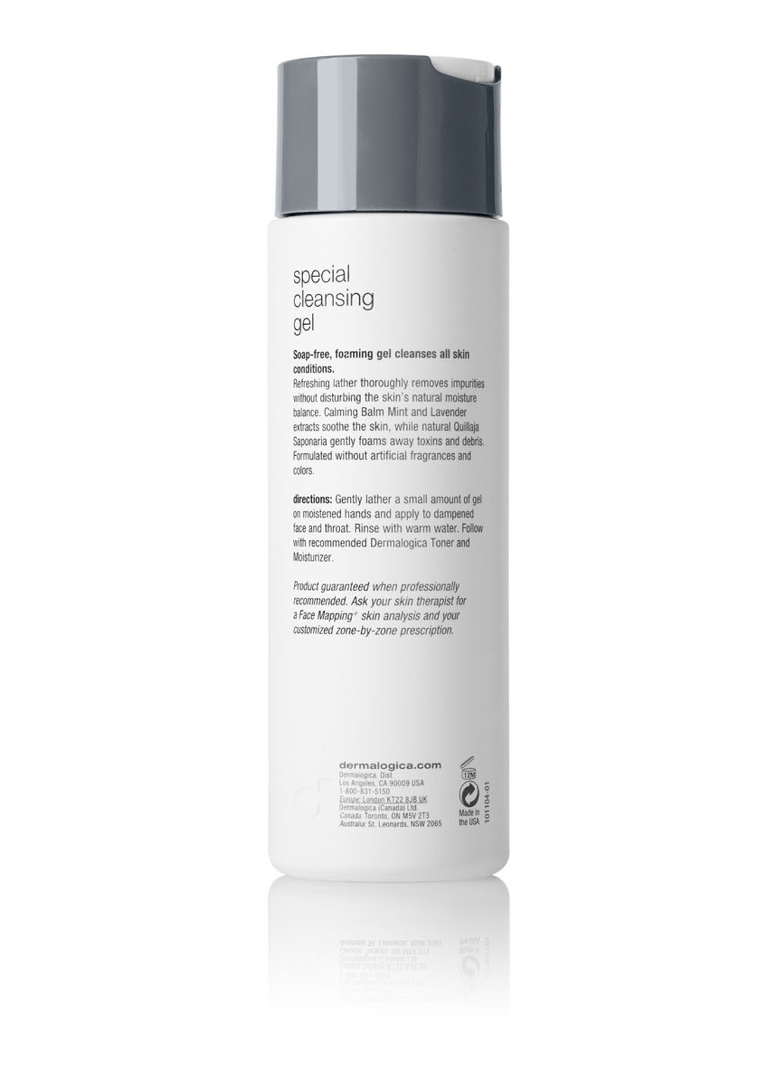 Dermalogica Special Cleansing Gel - reinigingsgel - achterkant undefined