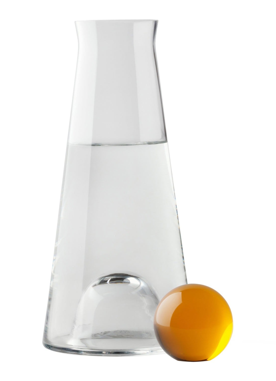 Design House Stockholm Fia karaf 1 liter - voorkant oranje
