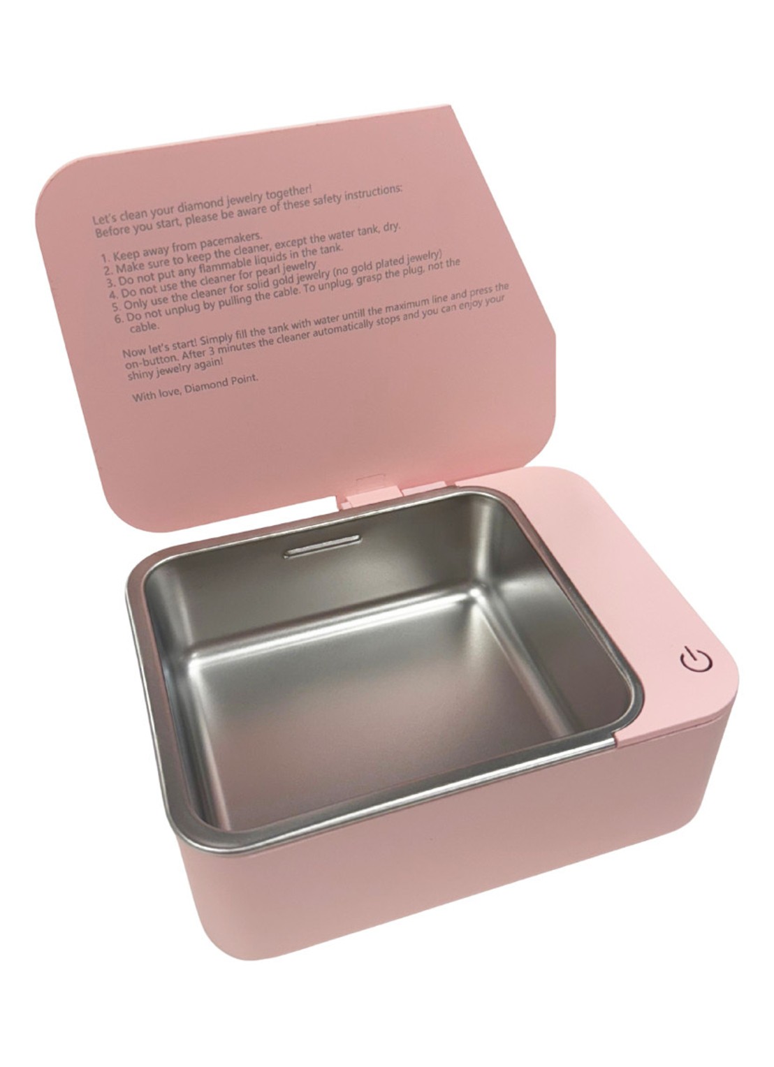Diamond Point Diamond Point trilbad - detail 2 roze