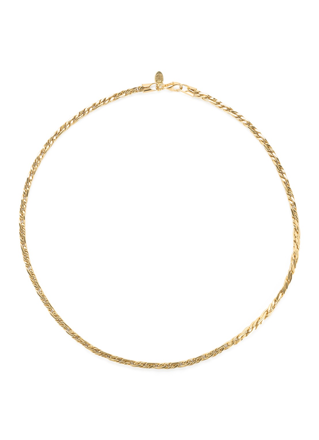 Diamond Point Geelgouden collier Timeless Treasures 45 cm - detail 4 geelgoud