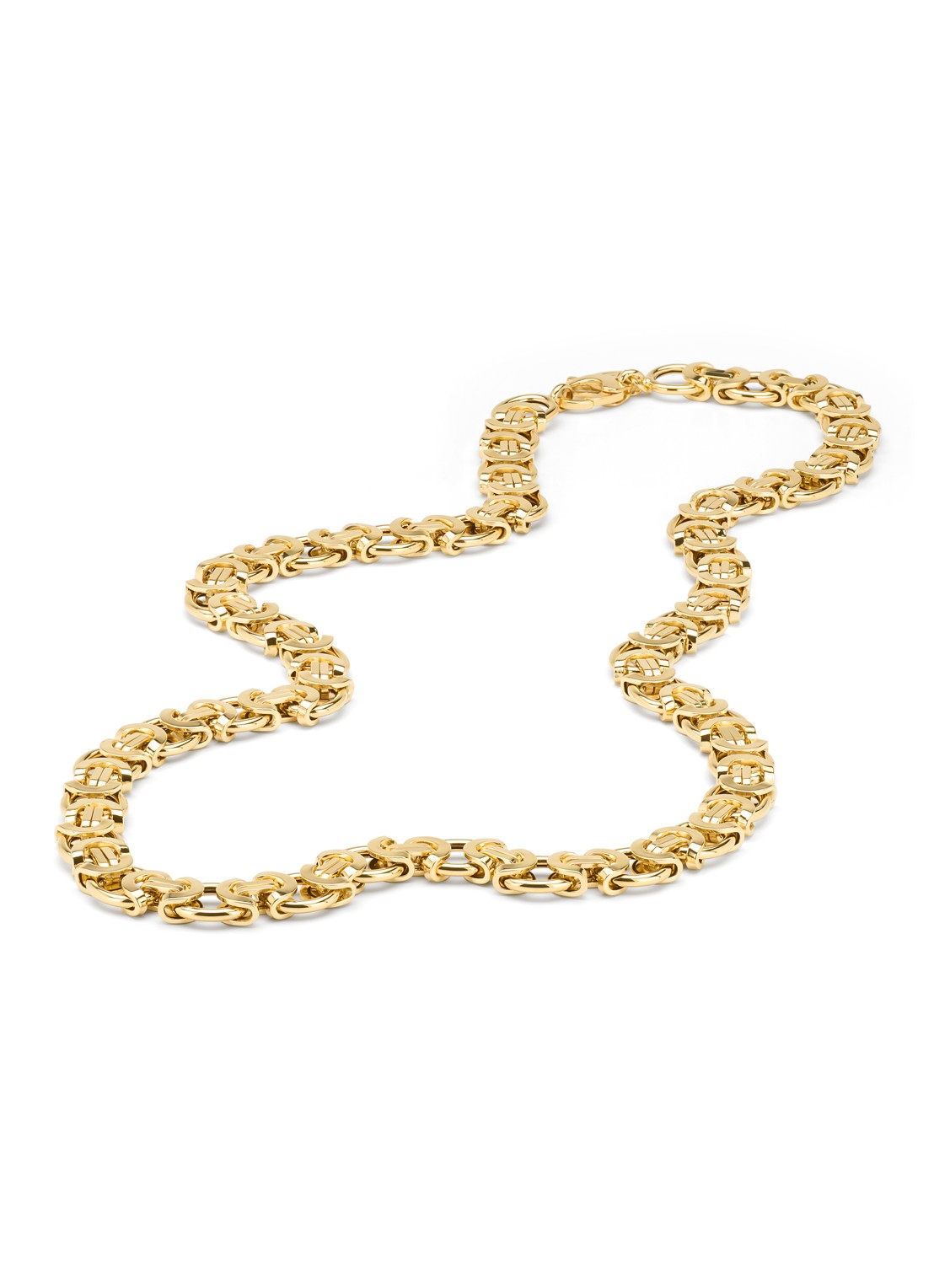 Diamond Point Geelgouden collier Timeless Treasures 45 cm - detail 4 geelgoud