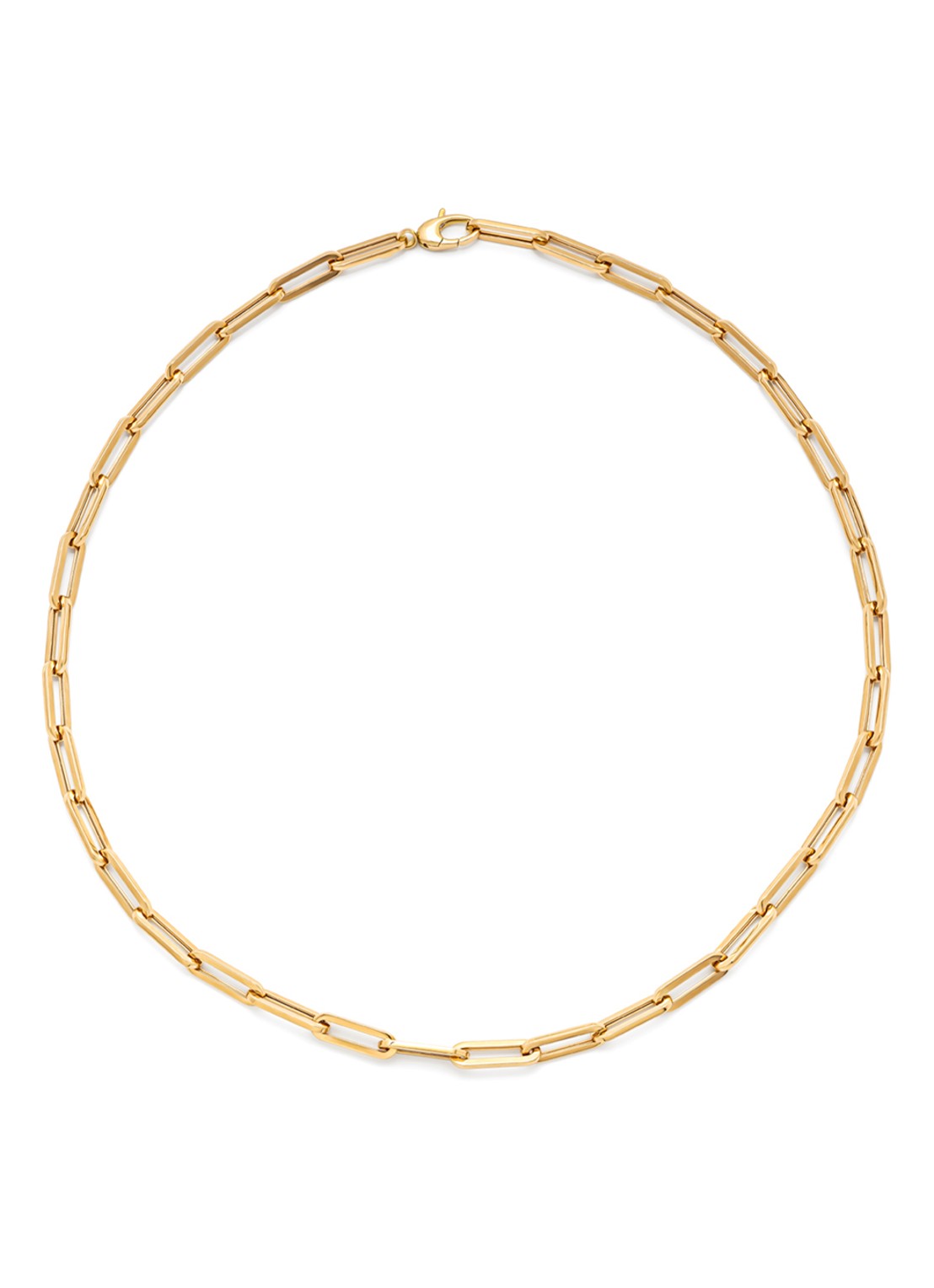 Diamond Point Geelgouden collier Timeless Treasures (50 cm) - voorkant geelgoud