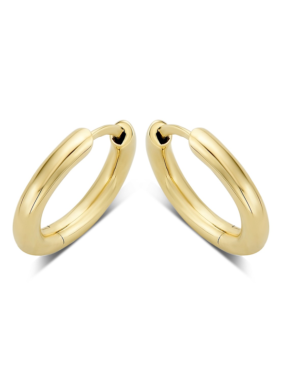 Diamond Point Geelgouden oorsieraden XS Timeless Treasures - voorkant geelgoud