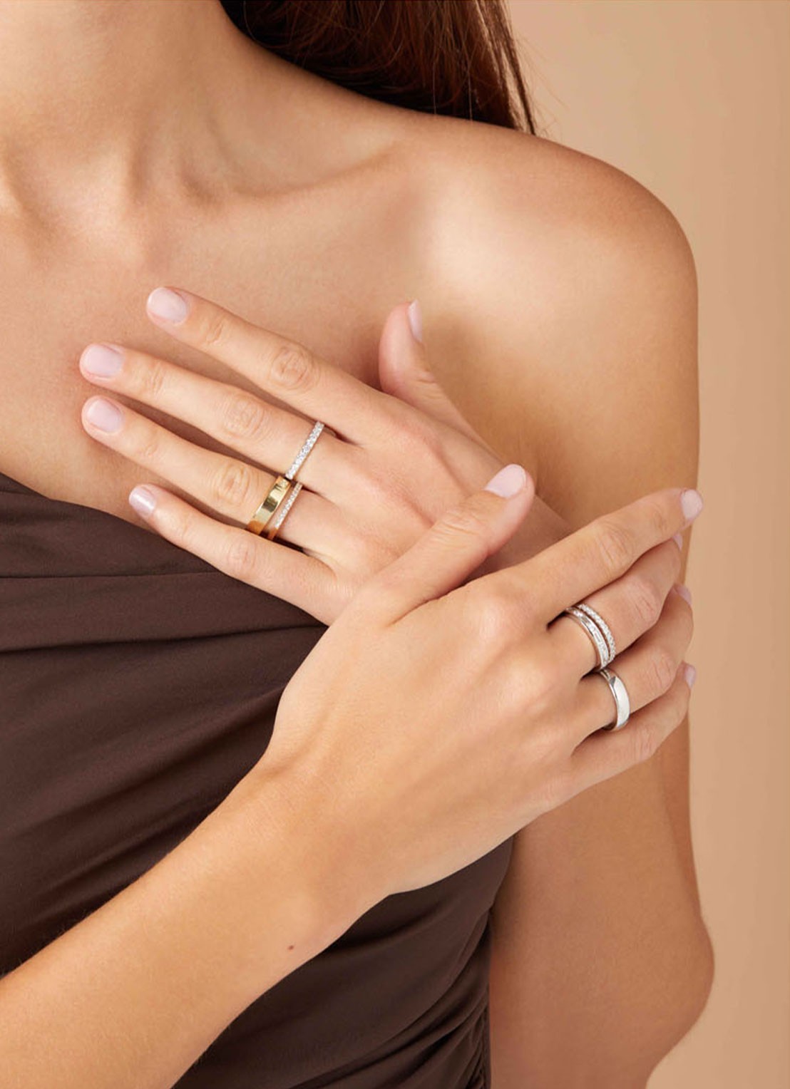 Diamond Point Geelgouden ring 0.26 ct diamant Wedding - detail 3 geelgoud