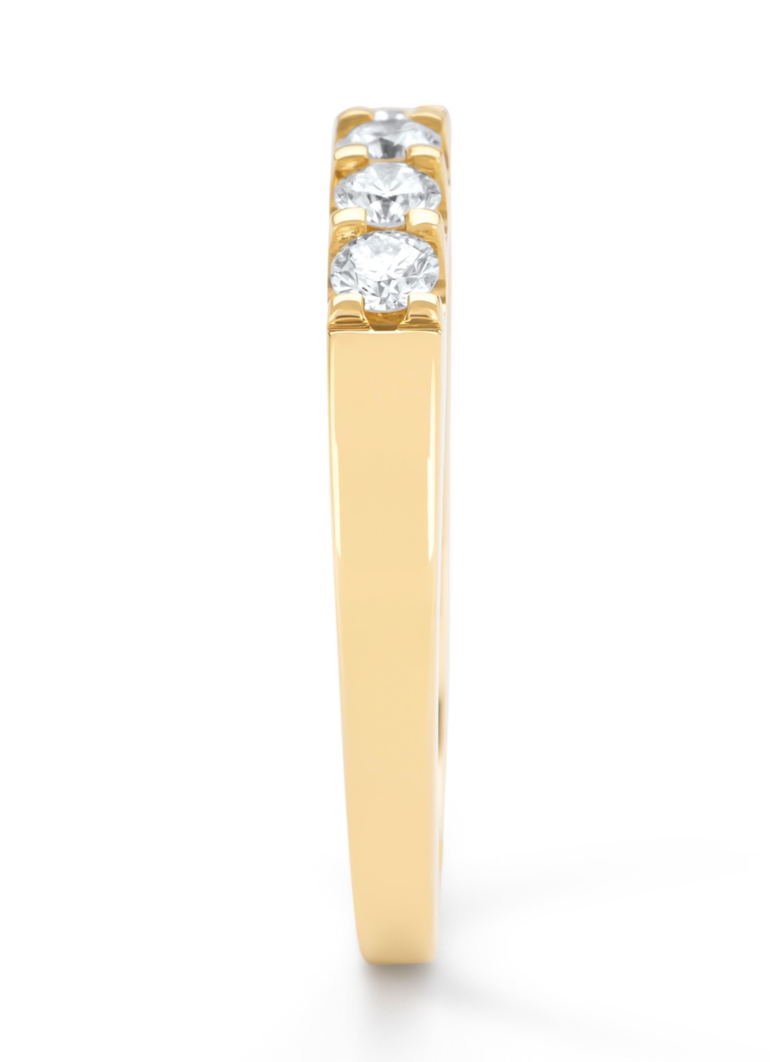 Diamond Point Geelgouden ring, 0.35 ct diamant, Wedding - detail 3 geelgoud