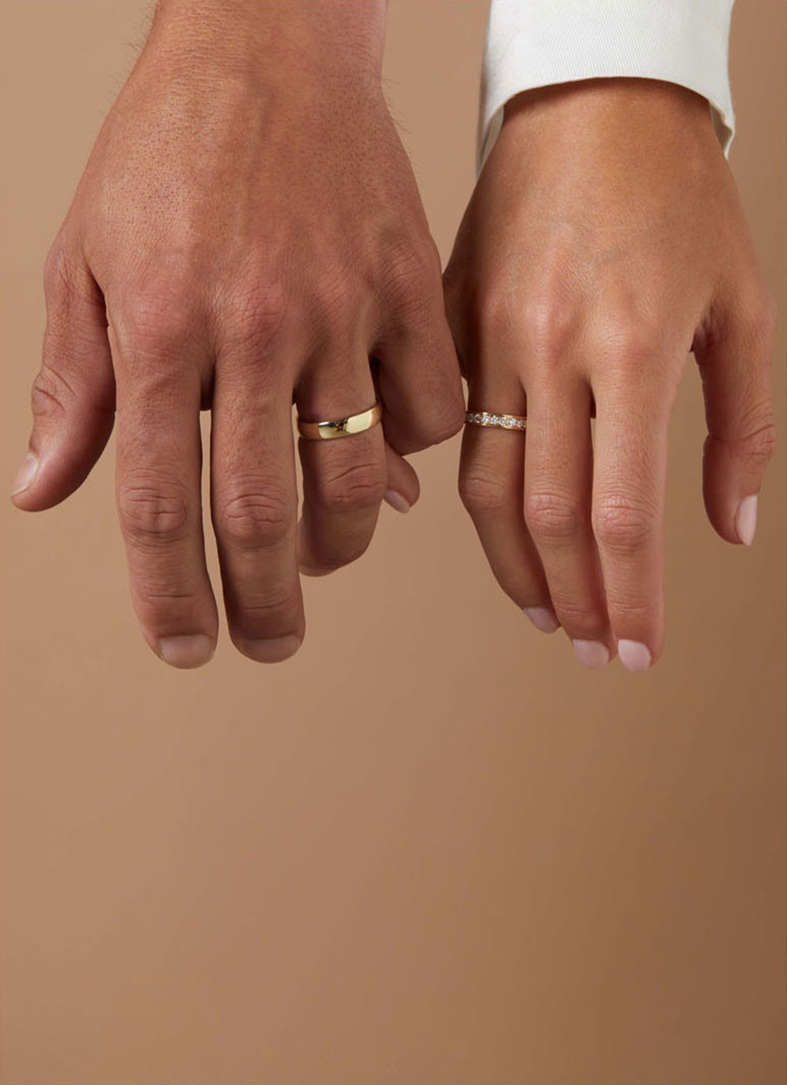 Diamond Point Geelgouden ring 0.50 ct diamant Wedding - detail 2 geelgoud