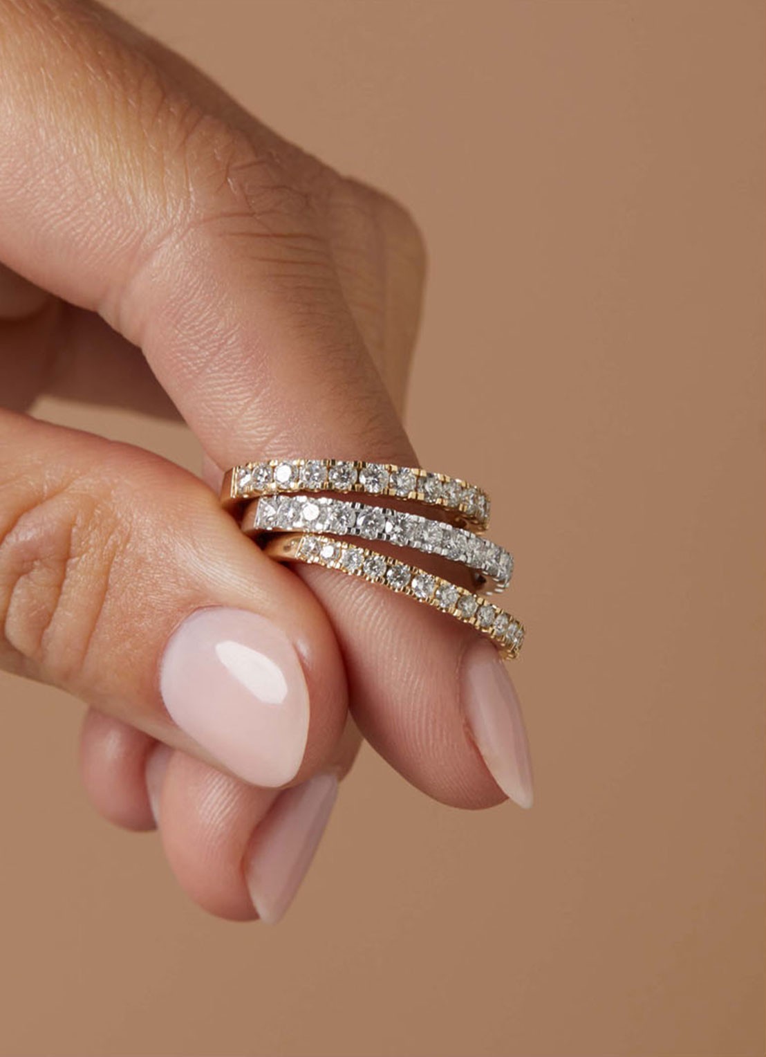 Diamond Point Geelgouden ring 0.52 ct diamant Wedding - detail 3 geelgoud