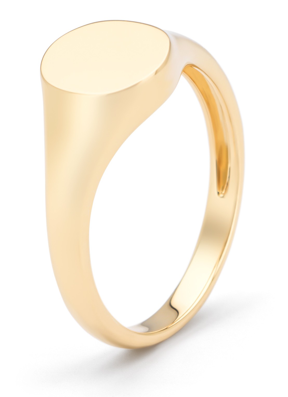 Diamond Point Geelgouden ring Timeless Treasures - voorkant geelgoud