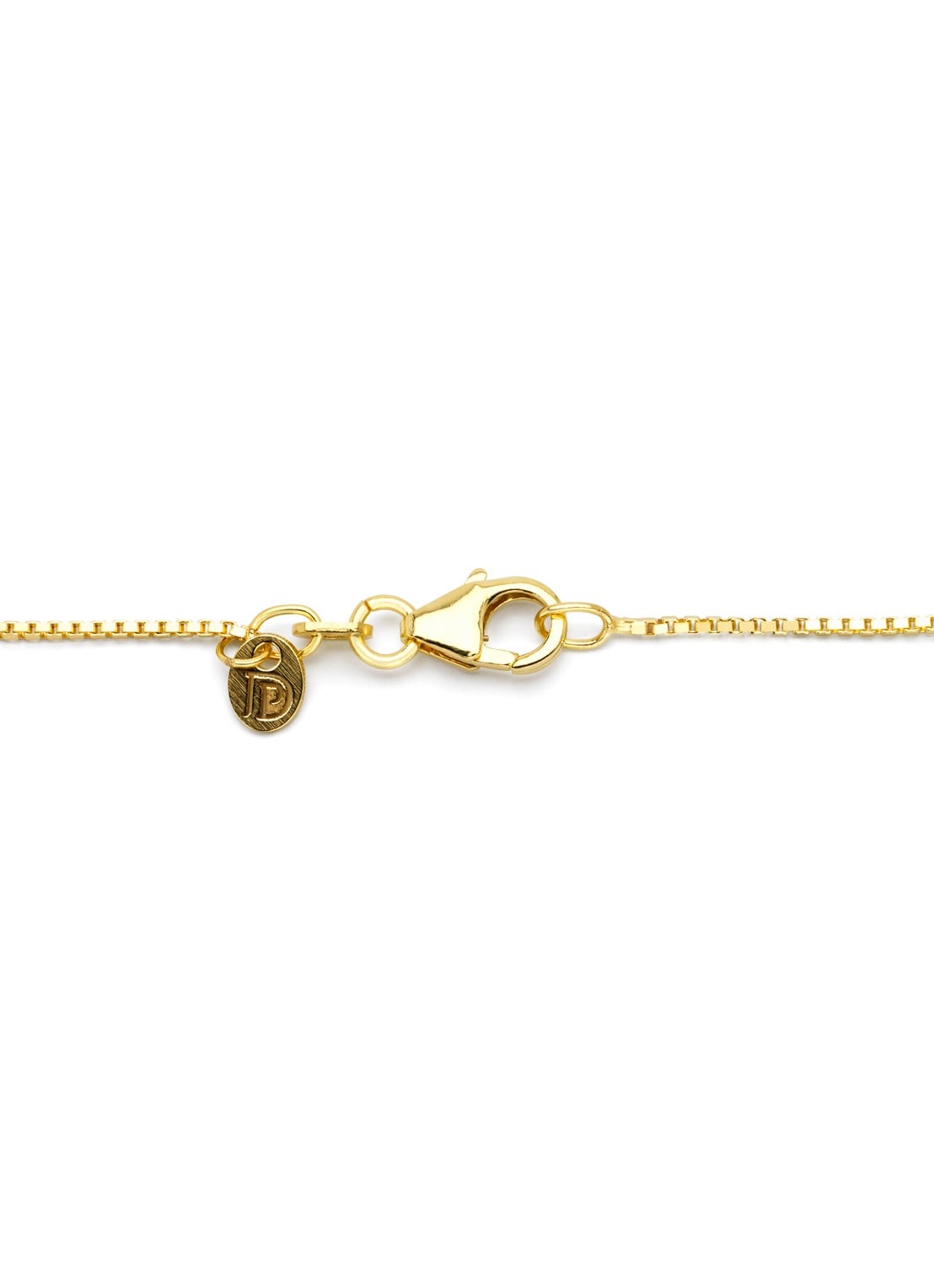 Diamond Point Geelgouden venetiaans collier Timeless Treasures (40cm) - detail geelgoud