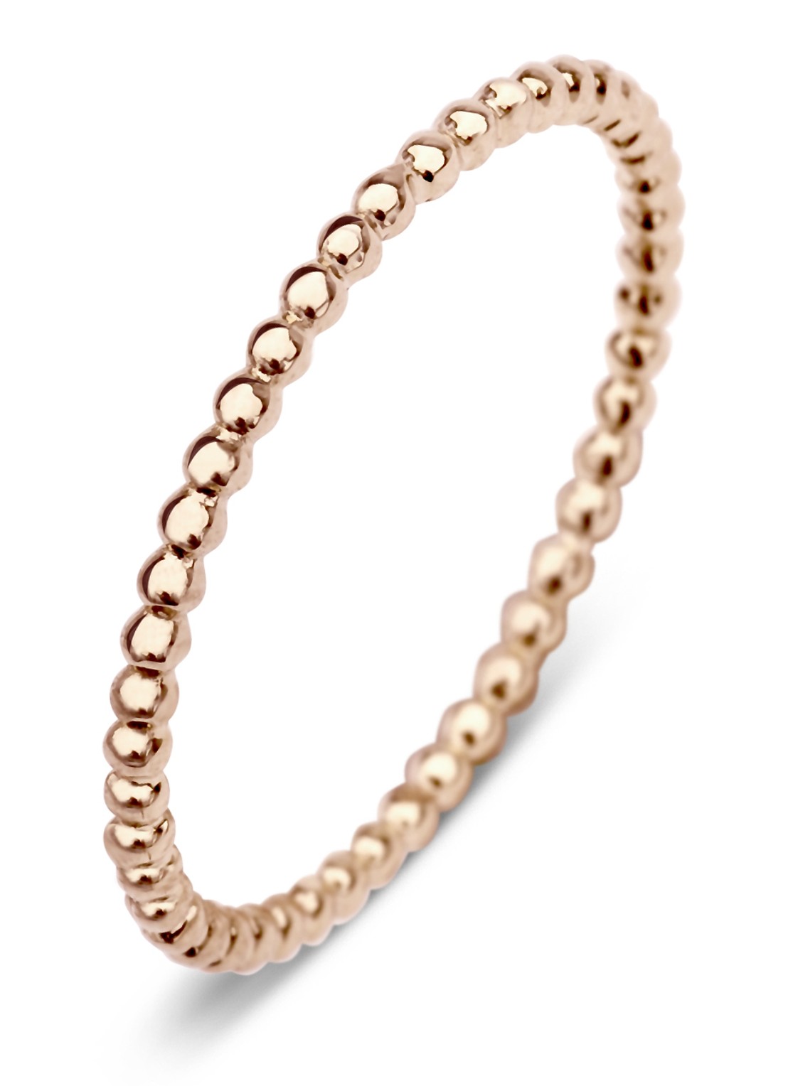 Diamond Point Roségouden ring Joy - voorkant roségoud