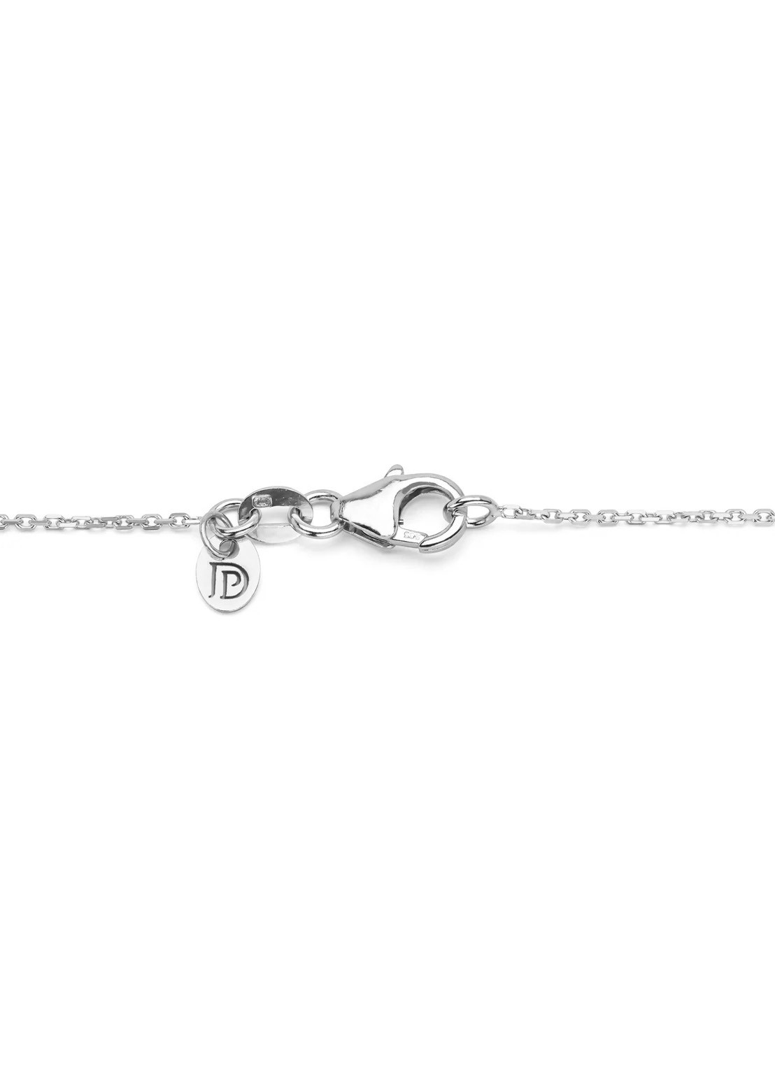 Diamond Point Witgouden anker collier Timeless Treasures (42cm) - detail 3 witgoud