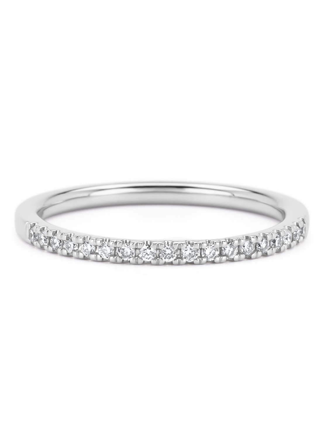 Diamond Point Witgouden ring, 0.14 ct diamant, Perfect Match - detail 4 witgoud
