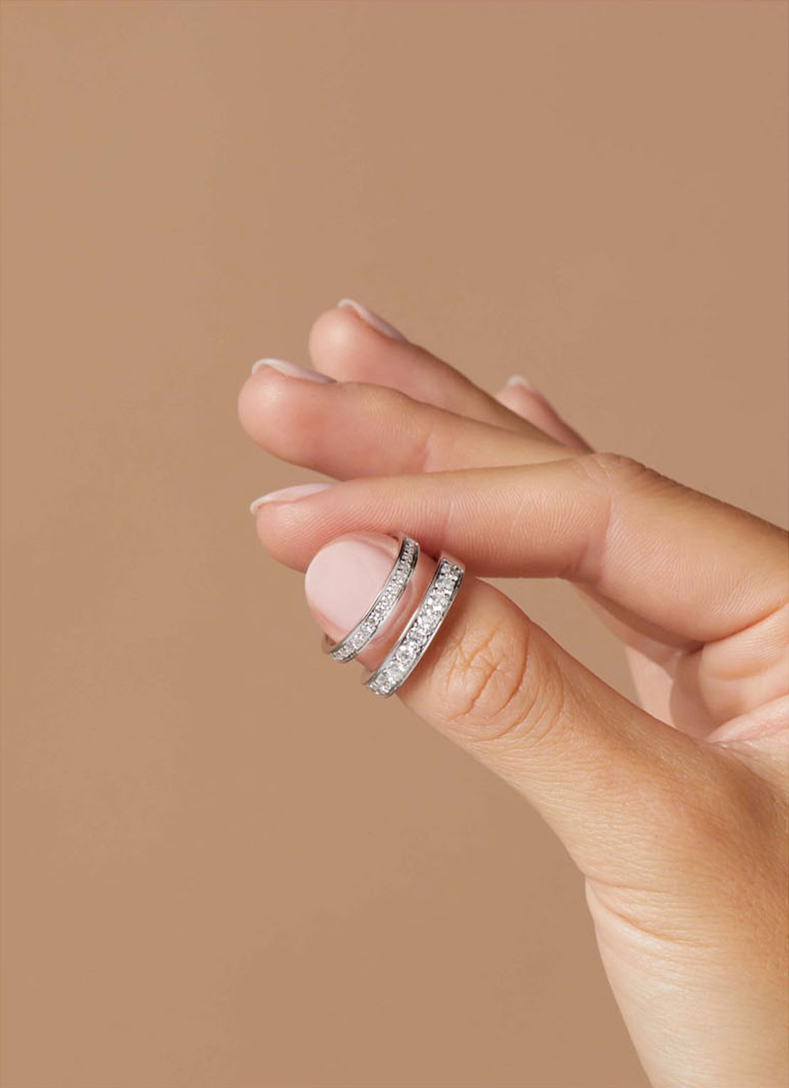 Diamond Point Witgouden ring 0.27 ct diamant Wedding - detail 3 witgoud