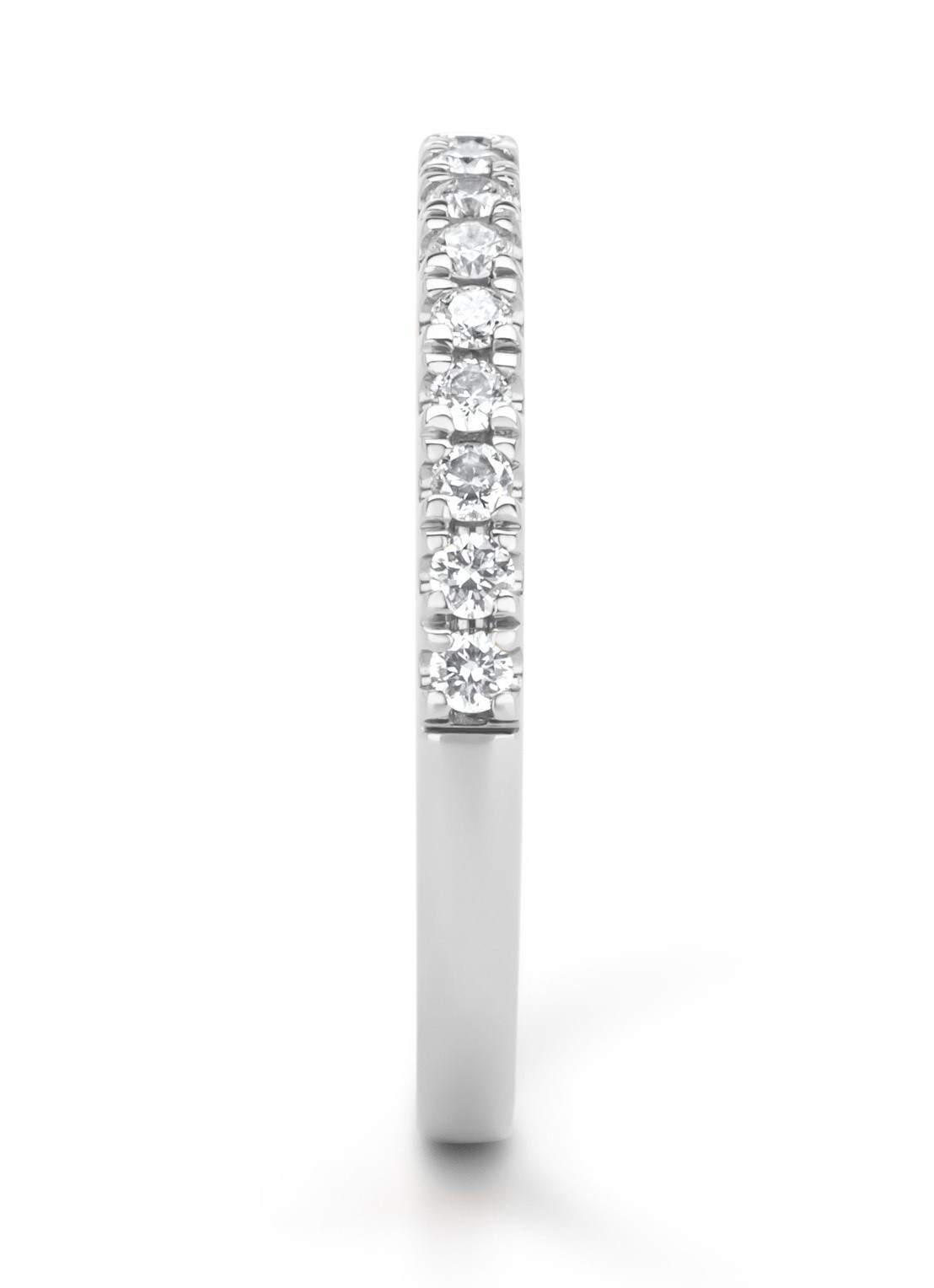 Diamond Point Witgouden ring, 0.32 ct diamant, Perfect Match - detail 4 witgoud