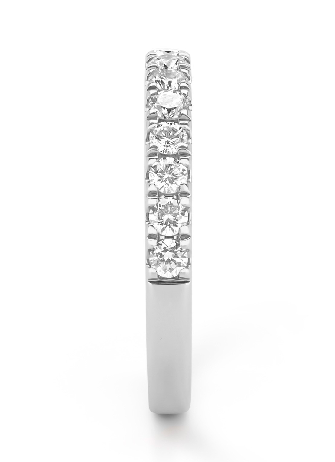 Diamond Point Witgouden ring, 0.50 ct diamant, Perfect Match - achterkant witgoud