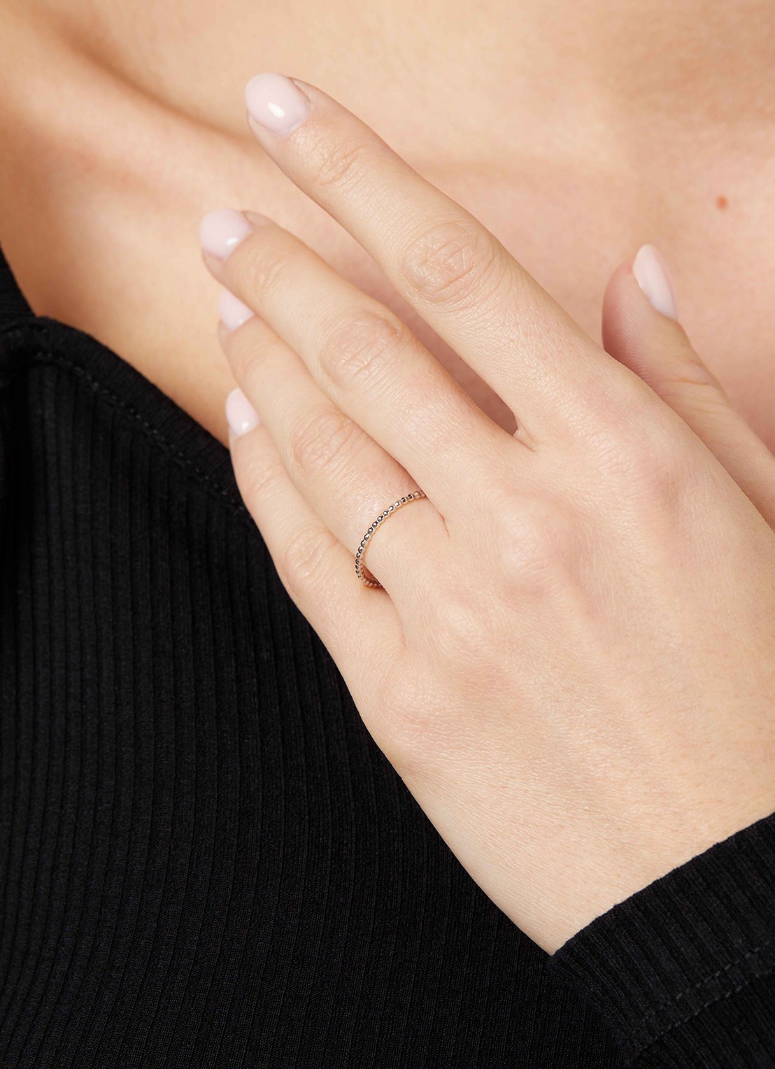 Diamond Point Witgouden ring Joy - voorkant 2 witgoud