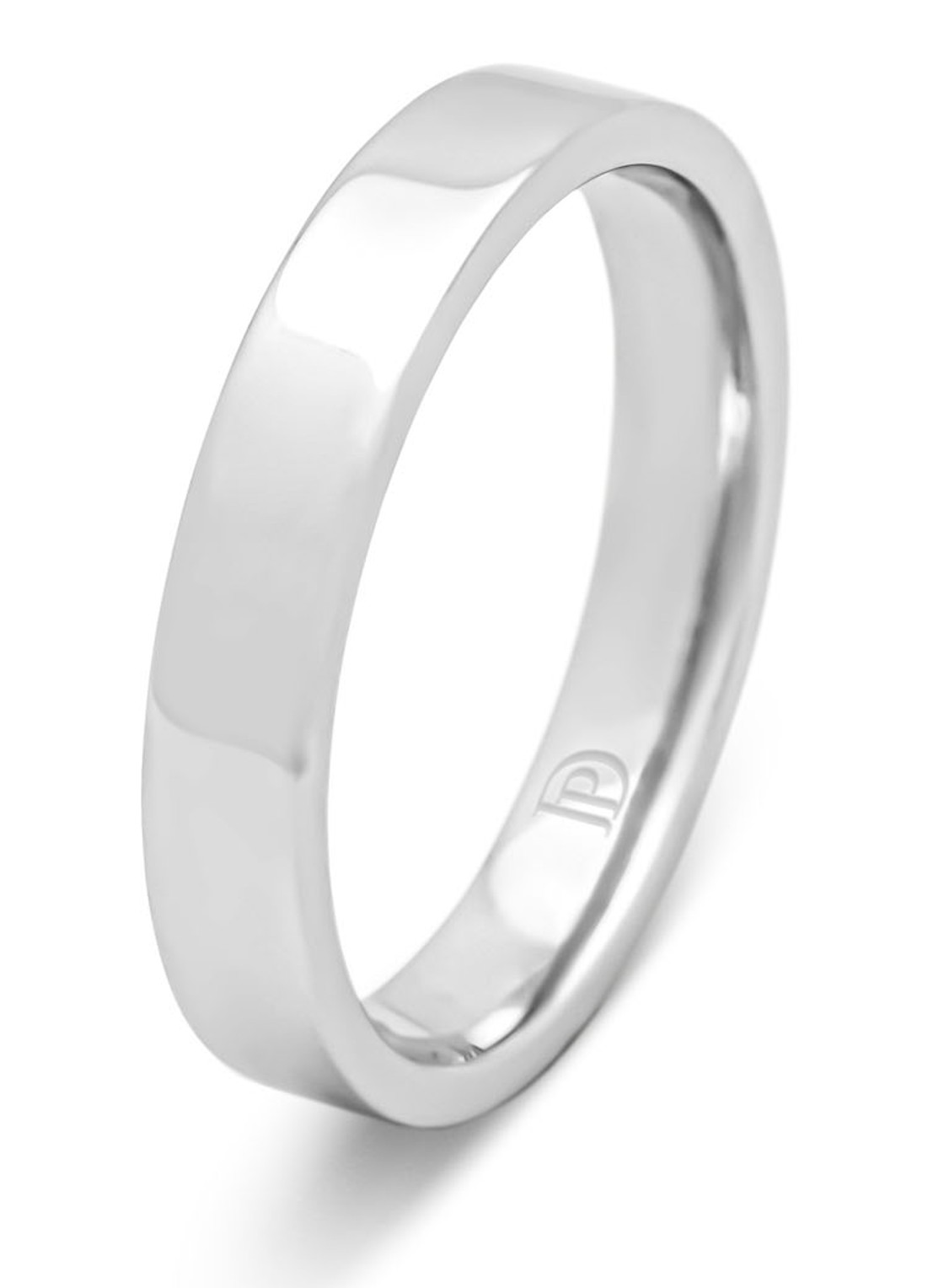 Diamond Point Witgouden ring Wedding - voorkant 3 witgoud