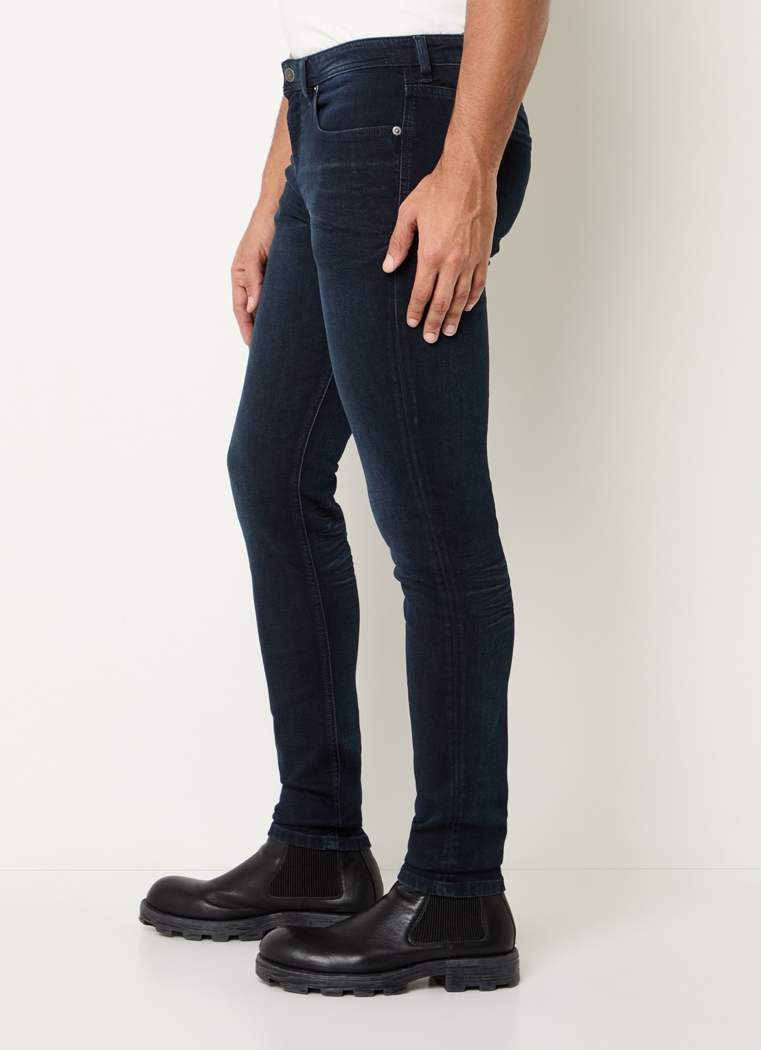 Diesel 1979 Sleenker skinny jeans met donkere wassing - detail 3 indigo