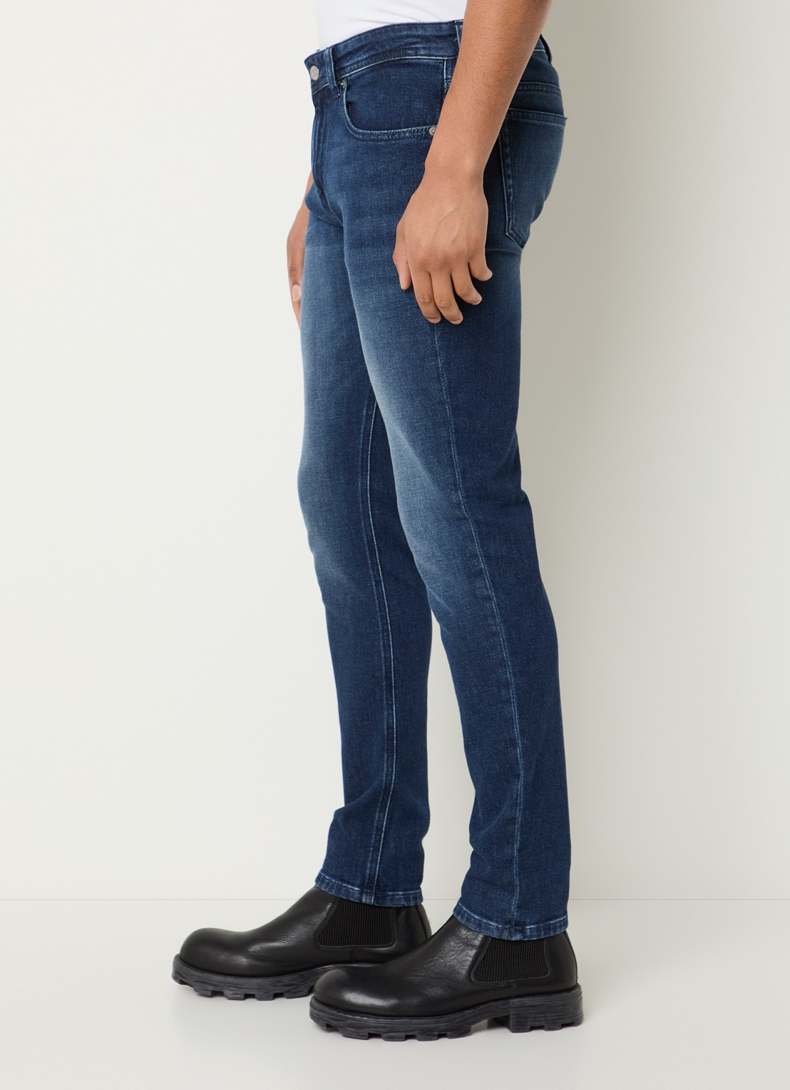 Diesel 1979 Sleenker skinny jeans met donkere wassing - detail 3 indigo