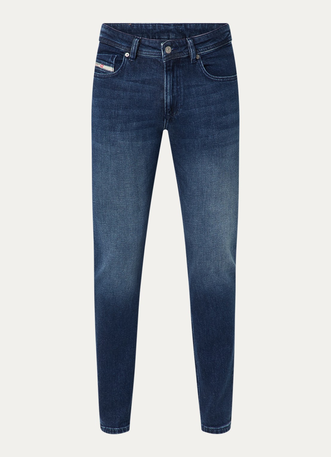 Diesel 1979 Sleenker skinny jeans met donkere wassing - voorkant 4 indigo