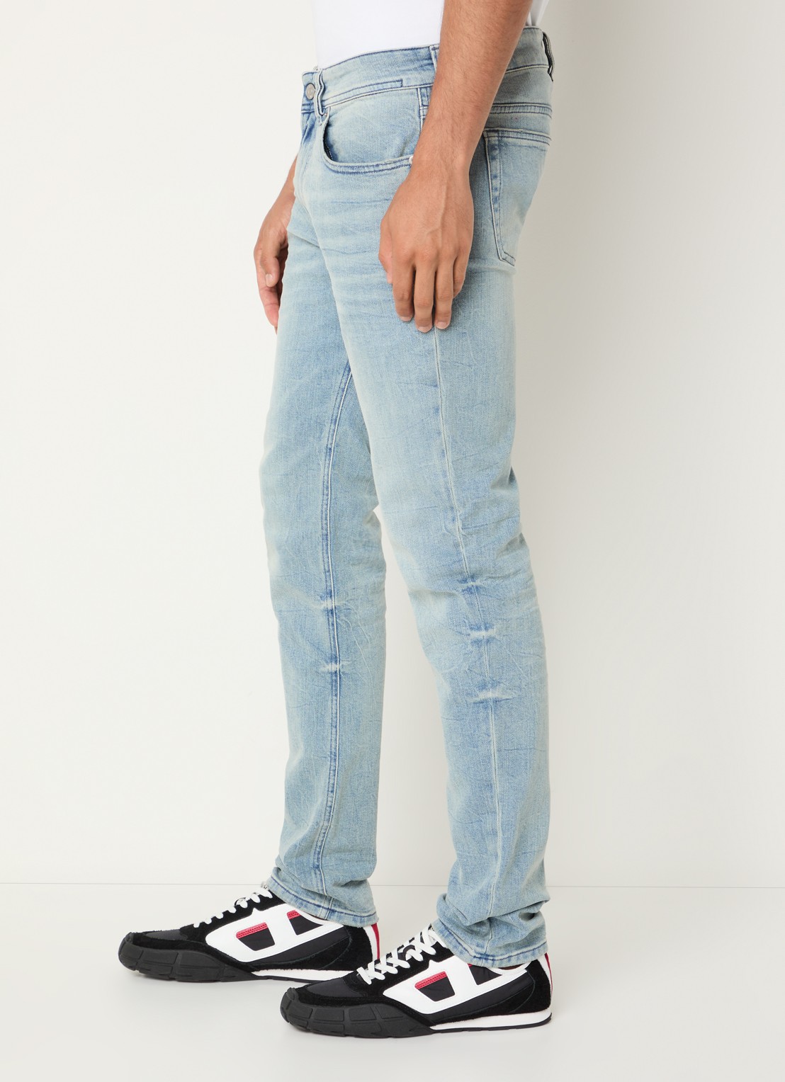 Diesel 1979 Sleenker skinny jeans met lichte wassing - detail 2 indigo