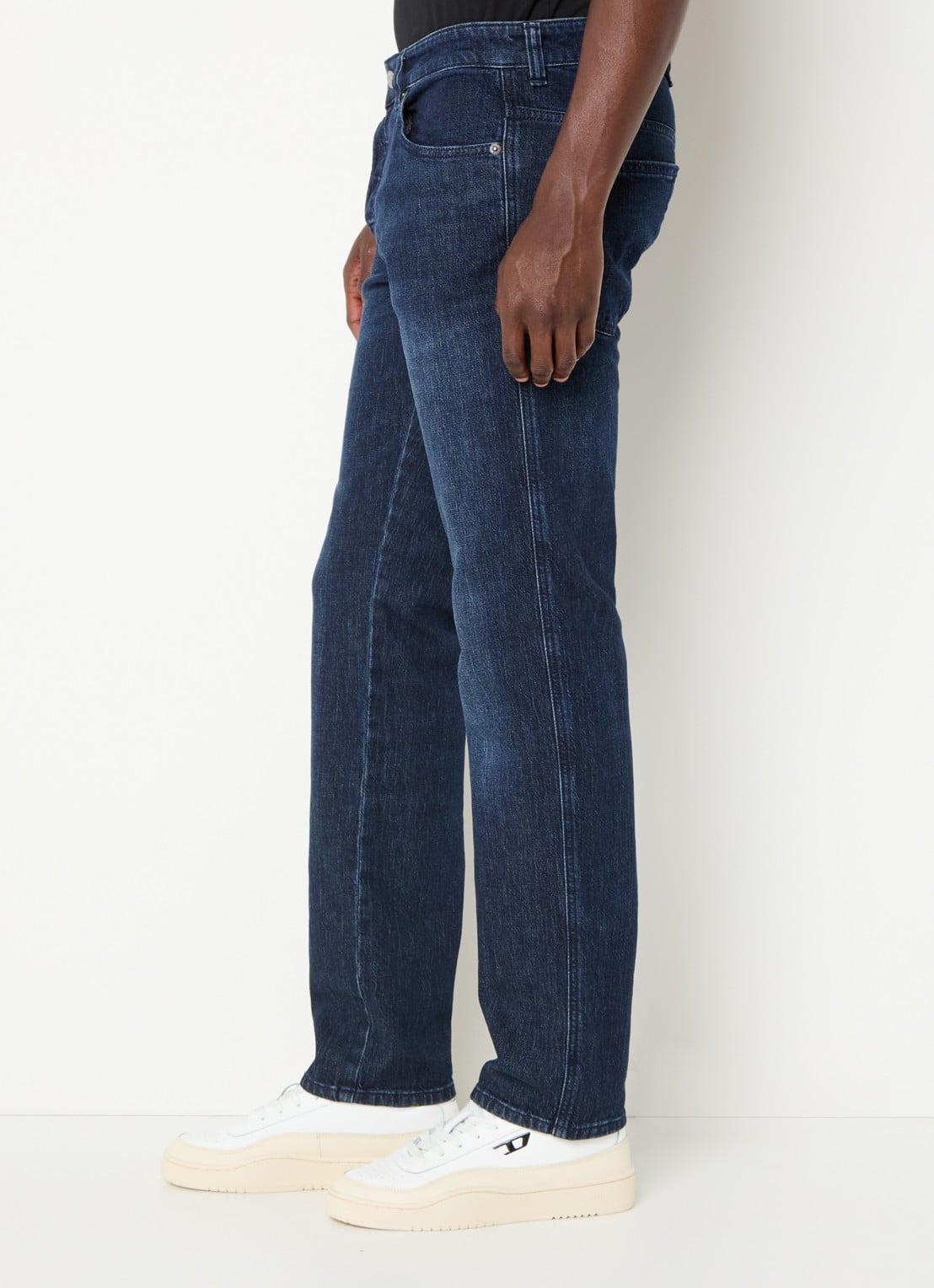 Diesel 1993 D-Vyl slim fit jeans met donkere wassing - detail 2 indigo