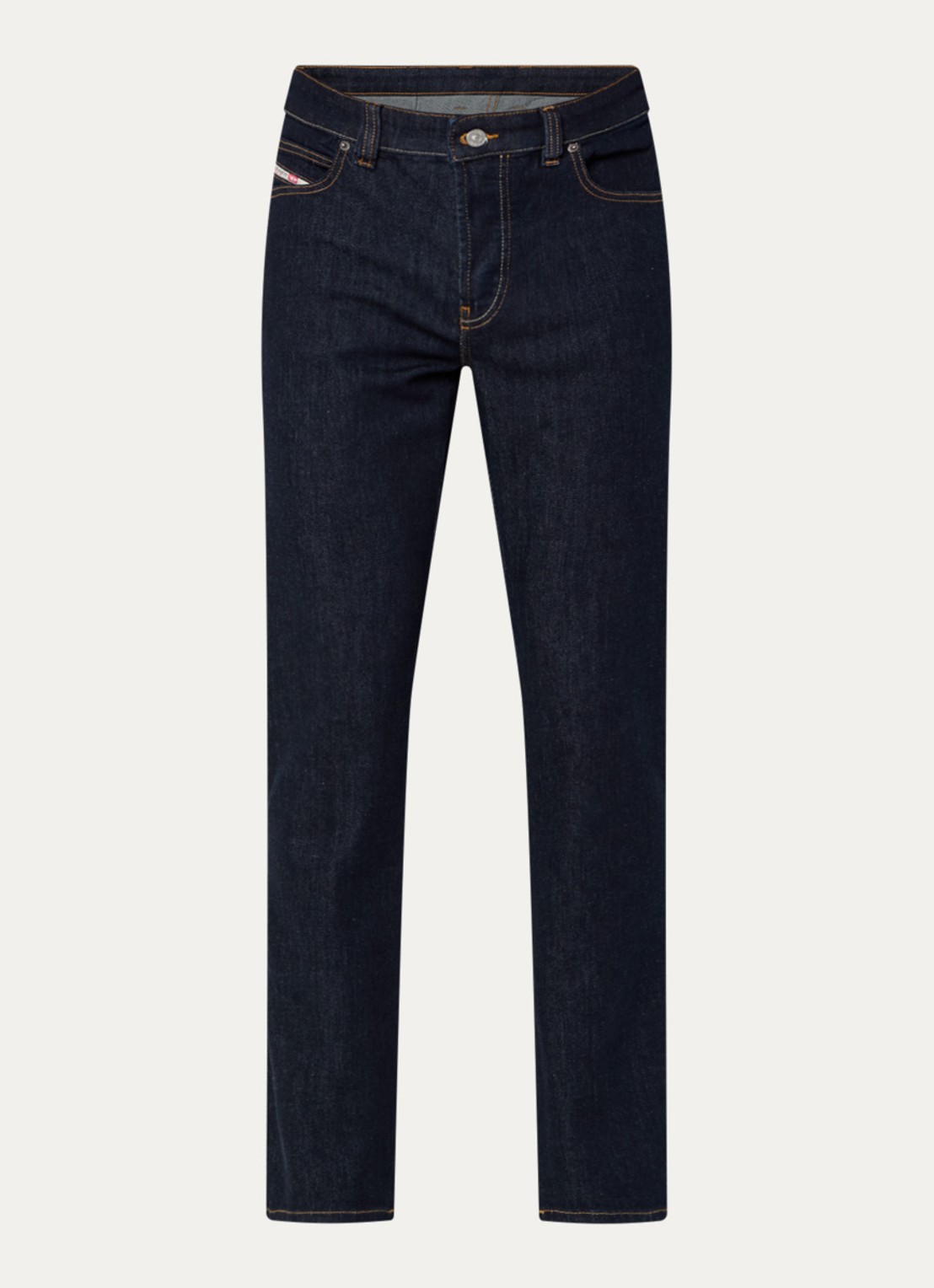 Diesel 1993 D-Vyl straight leg jeans met donkere wassing - voorkant indigo